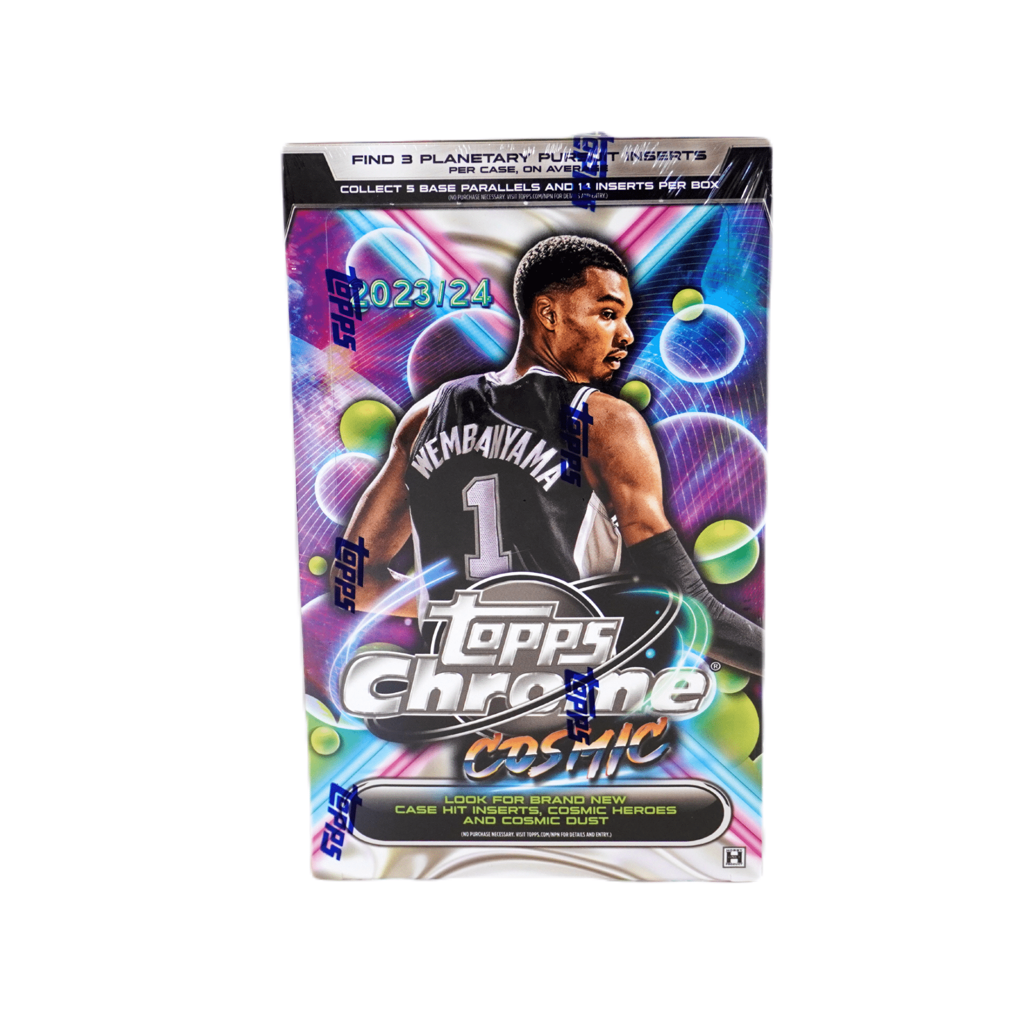 Topps Chrome Cosmic Basketball 2024 – Hobby Einzelpack | 4 Karten – bei Habibicards kaufen