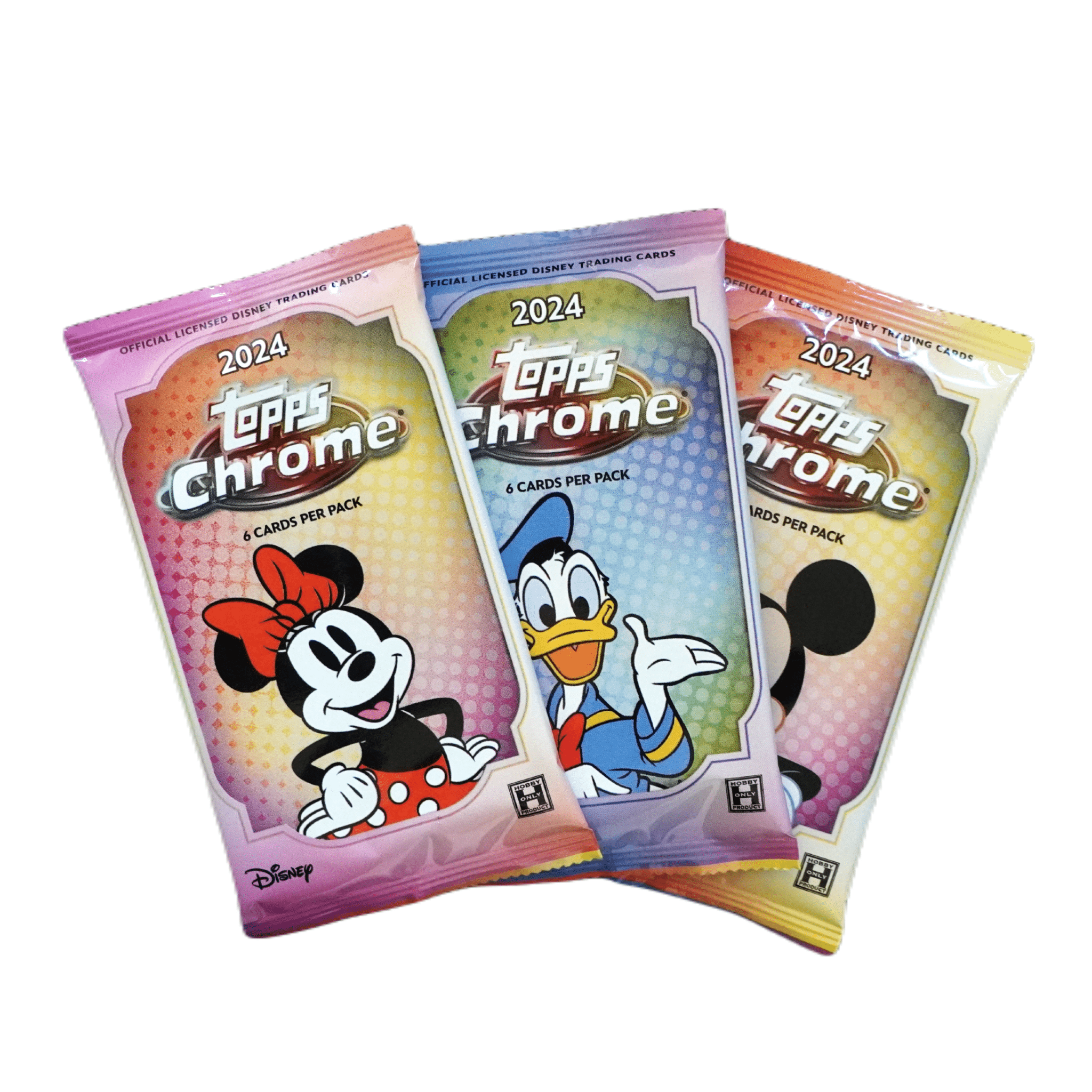 Topps Disney Chrome Edition 2024 Einzelbooster – 6 Karten & ikonische Disney - Momente – bei Habibicards kaufen