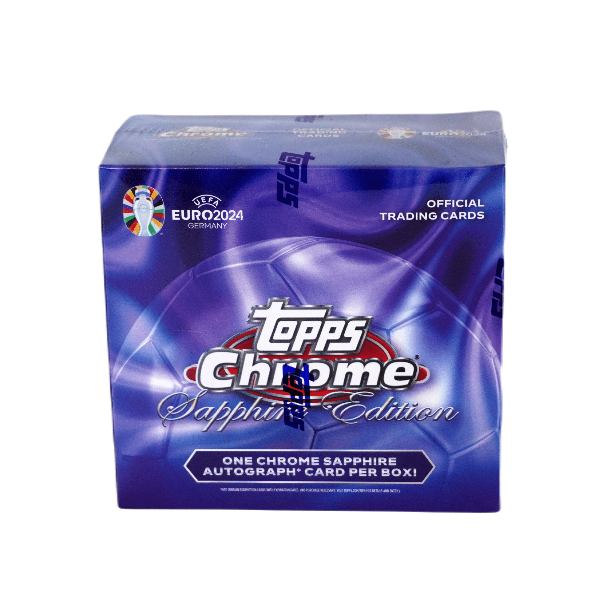 Topps UEFA Euro 2024 Chrome Sapphire Box – bei Habibicards kaufen