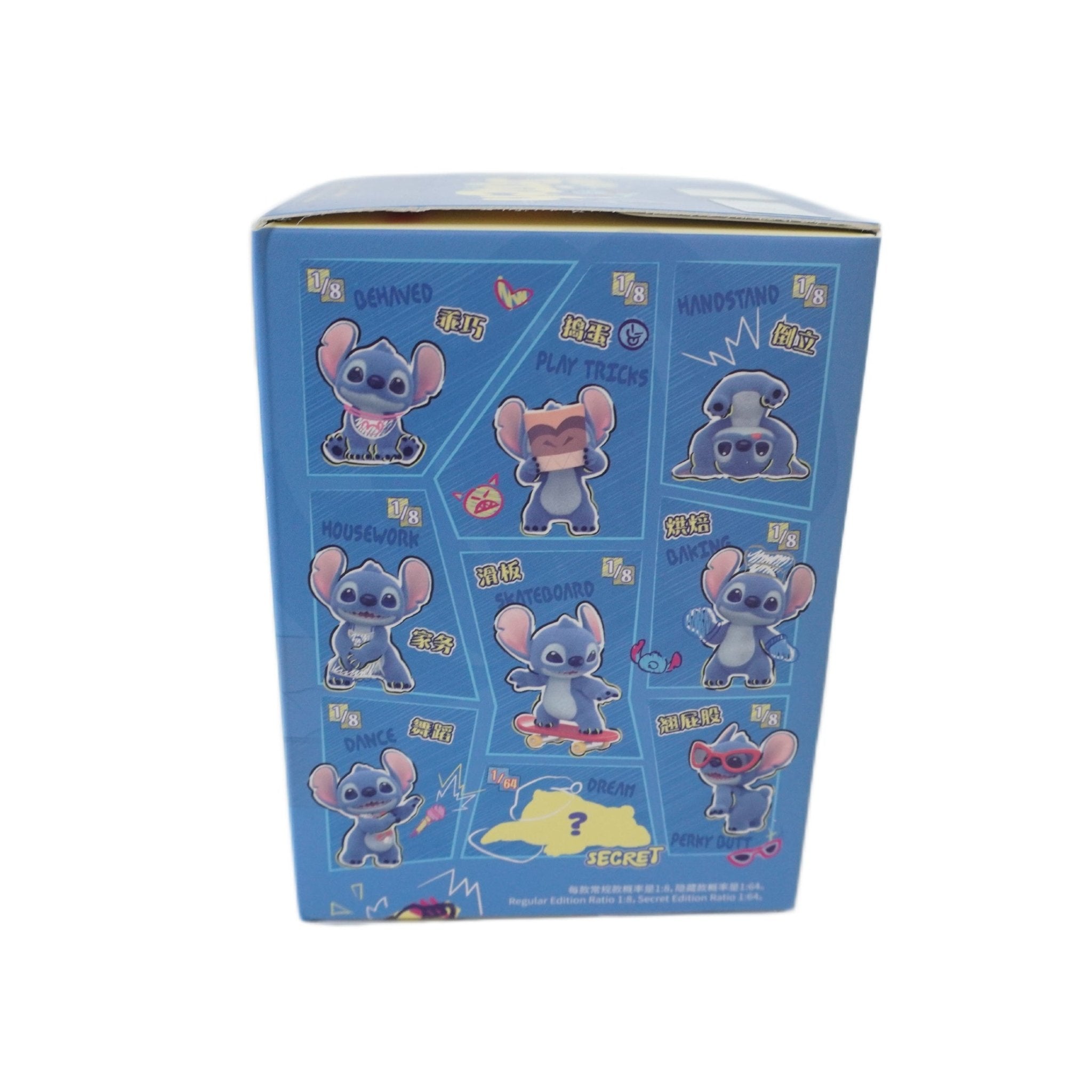 TOPTOY × Disney HELLO Stitch Series Blind Box Figure linke Seite – Sammelfiguren aus der offiziellen Disney × TOPTOY Stitch HELLO Serie kaufen bei Habibicards