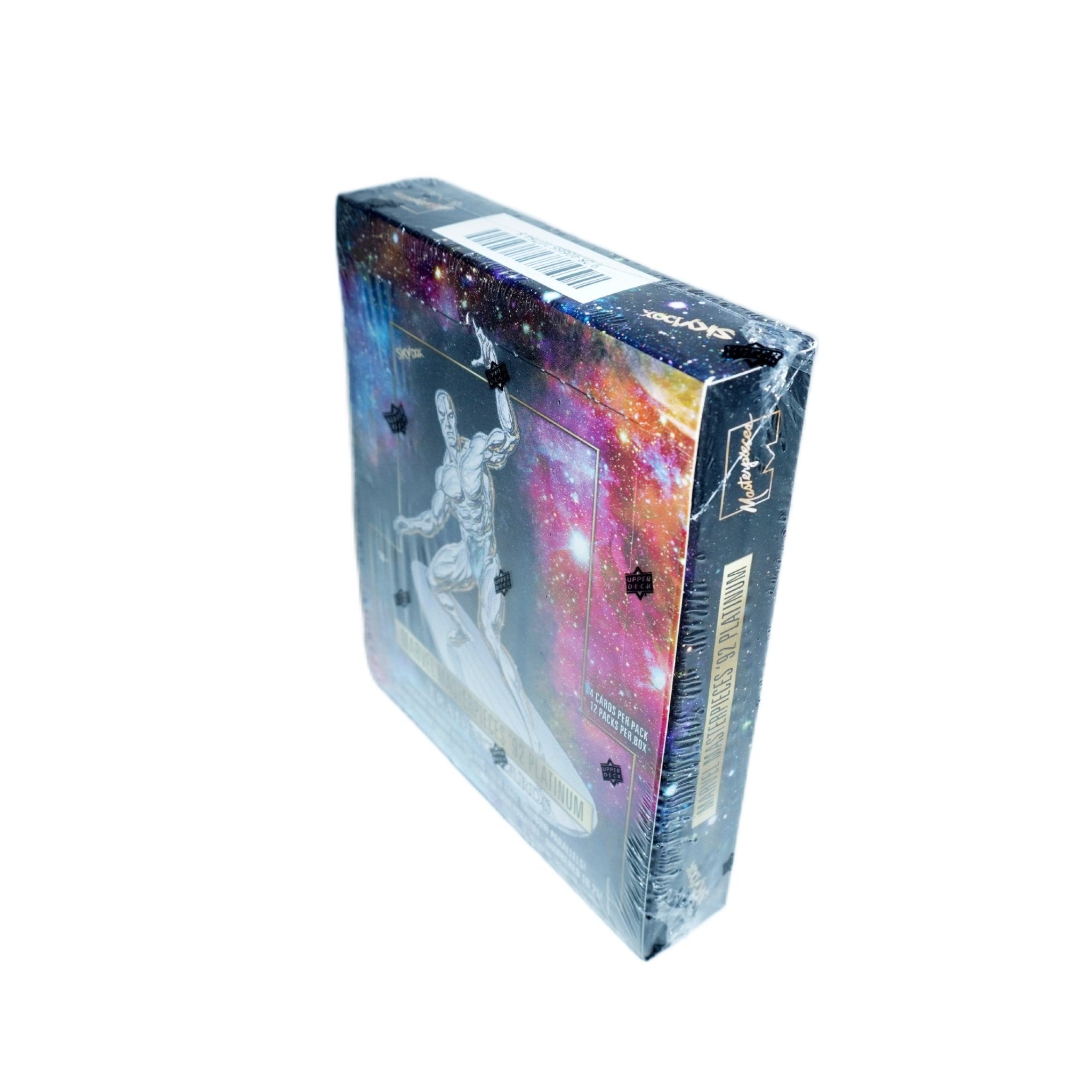 Upper Deck Marvel Masterpieces ’92 Platinum Hobby Box 2024 Rückseite – Marvel Sammelkarten, Collectors Inhalt & Platinum Edition kaufen bei Habibicards
