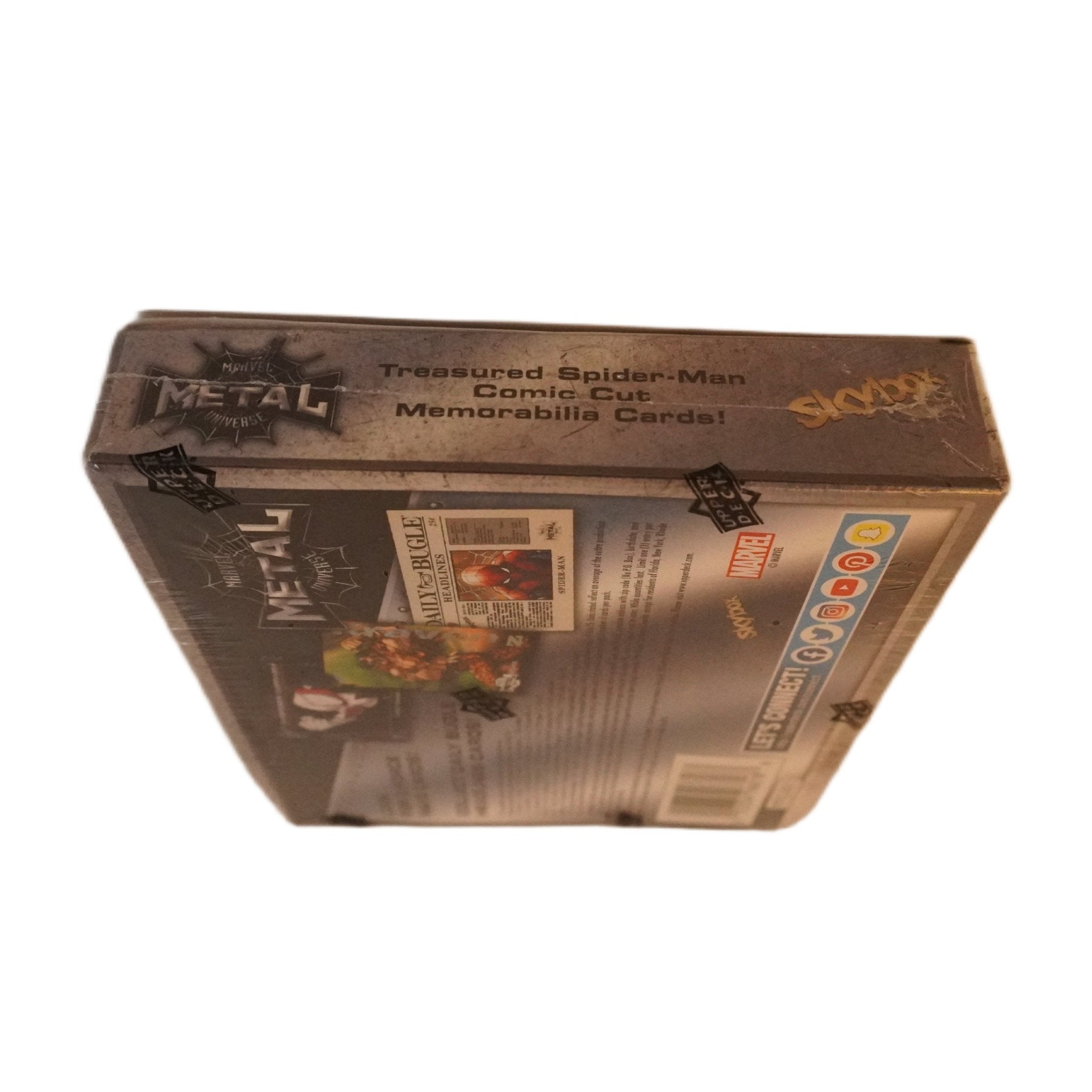 Upper Deck Marvel Spider-Man Metal Universe 2021 Inhalt – Hobby Box mit Spider-Man Trading Cards, Autogrammen, Inserts, Parallels & Marvel Highlights kaufen bei Habibicards