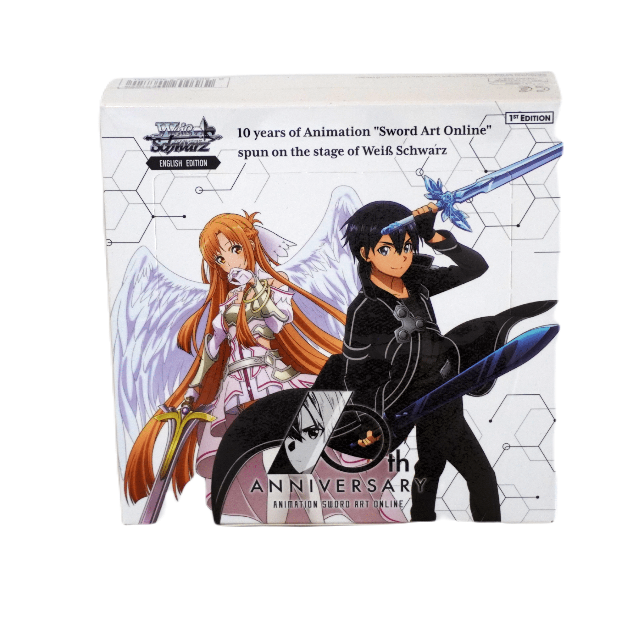 Weiß Schwarz Sword Art Online 10th Anniversary Display JP Vorderseite – offizielles Jubiläums-Anime-Display mit SAO Sammelkarten, Boosterpacks und exklusiven TCG Hits kaufen bei Habibicards