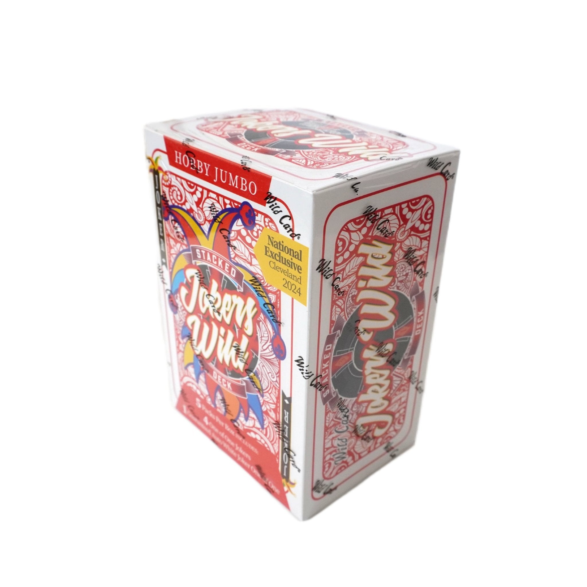 2023 Wild Card Stacked Deck Jokers Wild Football Hobby Jumbo Box rechte Seite – originale Football Sammelkarten Hobby Box, offizielles Wild Card Stacked Deck Jokers Wild Trading Cards TCG Display 2023 online bestellen
