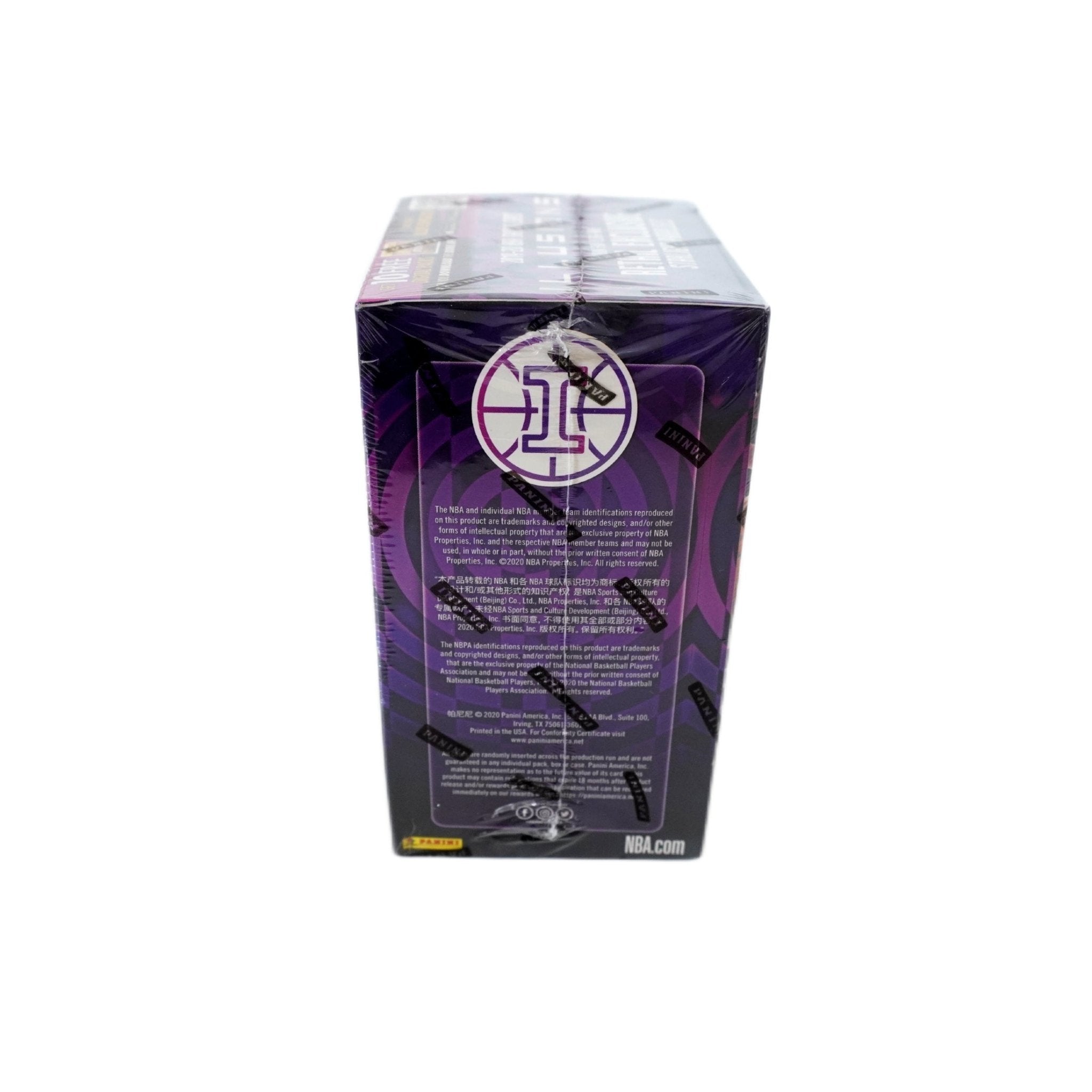 Panini Illusions Basketball NBA Blaster Box 2019/20 Seitenansicht – Basketballkarten kaufen, Illusions NBA Rookie Cards, Inserts und Parallels der Draft Class 2019 bei Habibicards