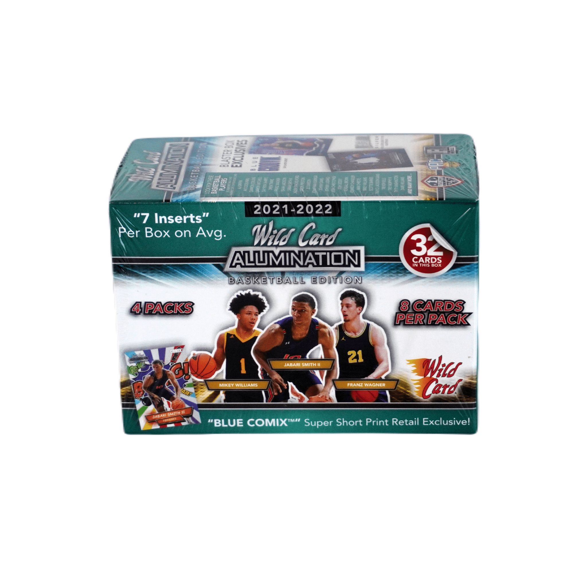 Wild Card Alumination Basketball Blaster Box 2021/22 Vorderseite – NBA Trading Cards kaufen, Rookie Cards, Inserts und Parallels in Alumination Blaster Box bei Habibicards