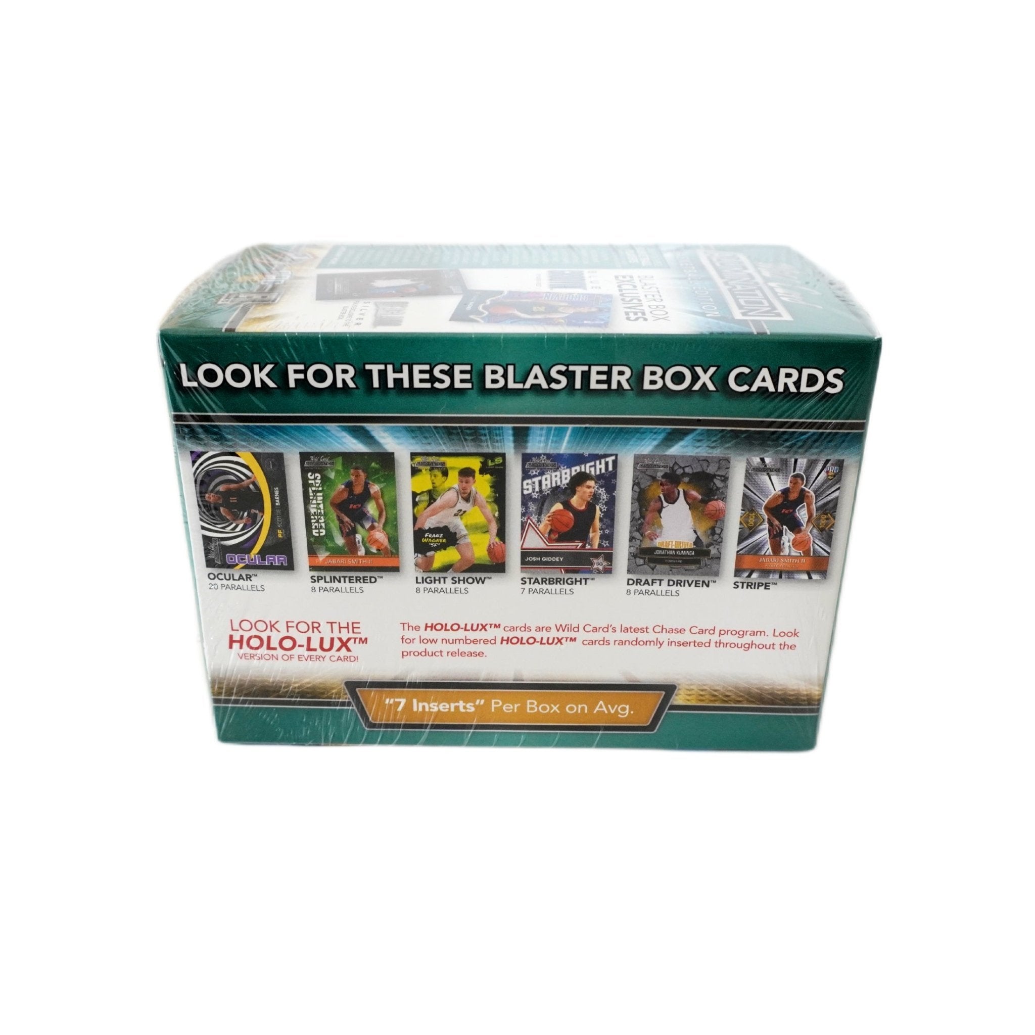 Wild Card Alumination Basketball Blaster Box 2021/22 rechte Seite – Wild Card NBA Trading Cards, Blaster Box mit Rookie Cards und Inserts kaufen bei Habibicards
