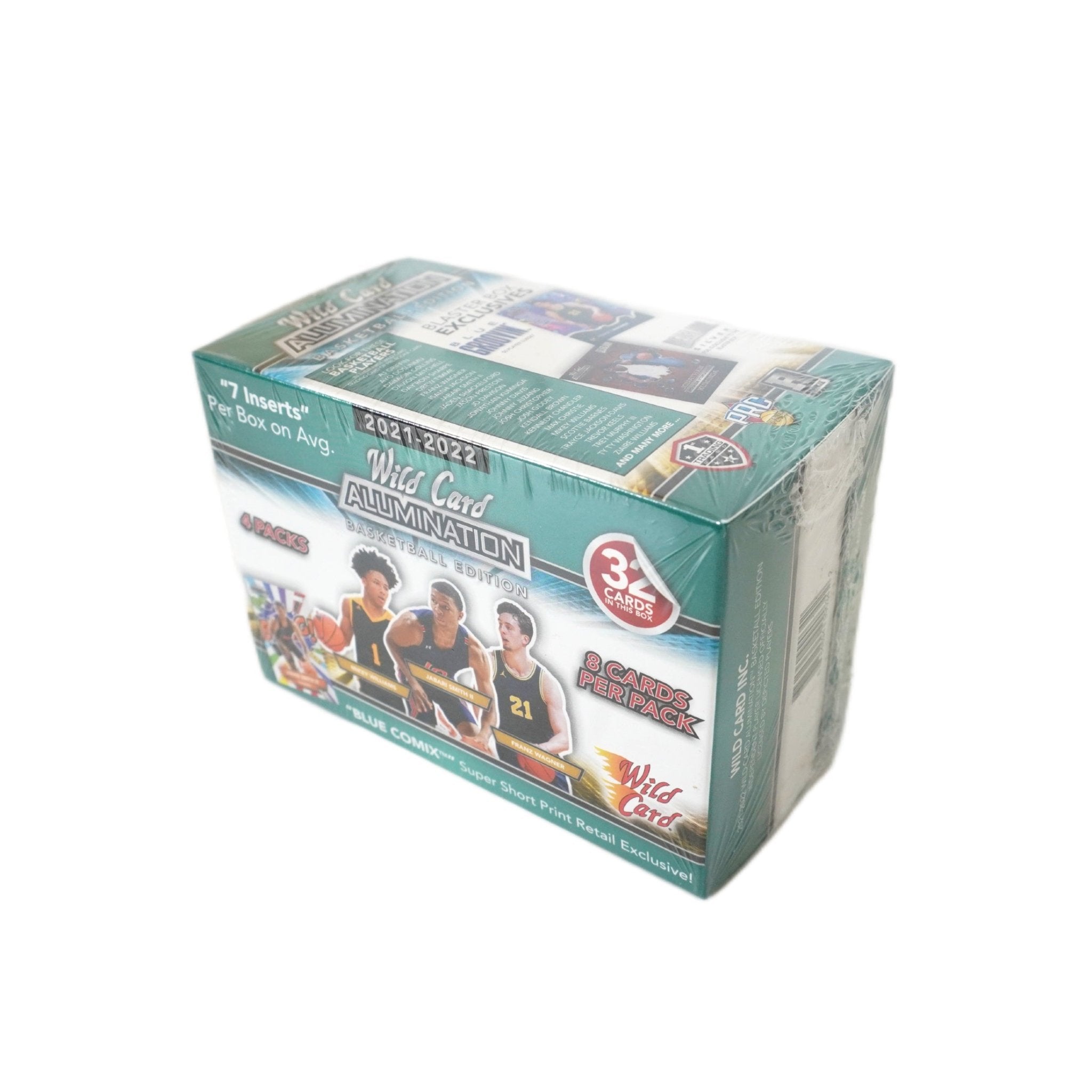 Wild Card Alumination Basketball Blaster Box 2021/22 Seitenansicht – Basketballkarten, Rookie Cards, Inserts und exklusive Parallels kaufen bei Habibicards