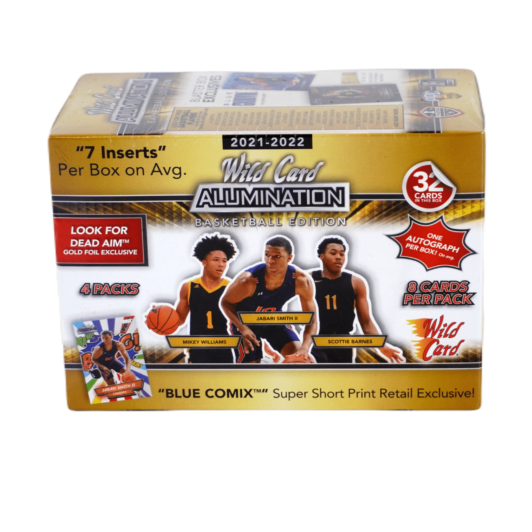Wild Card Alumination Basketball Premium Blaster Box 2021/22 Vorderseite – NBA Trading Cards kaufen, Rookie Cards, Inserts und Parallels in Premium Blaster Box bei Habibicards