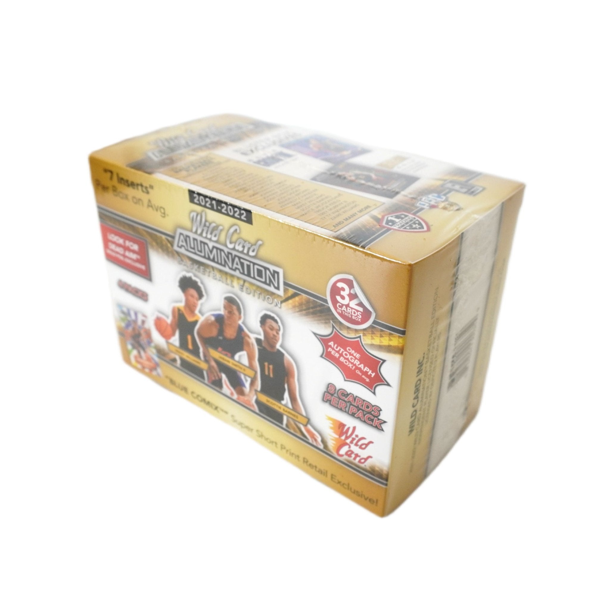 Wild Card Alumination Basketball Premium Blaster Box 2021/22 Seitenansicht – Basketballkarten, Rookie Cards, Inserts und exklusive Parallels kaufen bei Habibicards