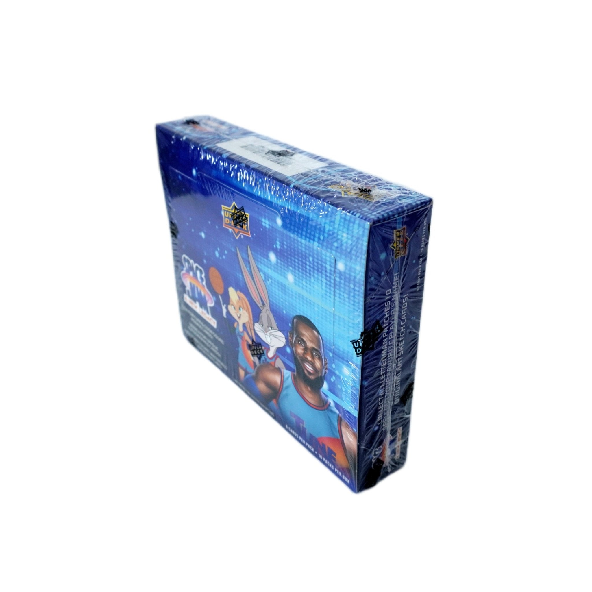 Space Jam A New Legacy 2021 Hobby Box Seitenansicht – Upper Deck Trading Cards, LeBron James Space Jam Karten, Sammlerbox günstig kaufen bei Habibicards