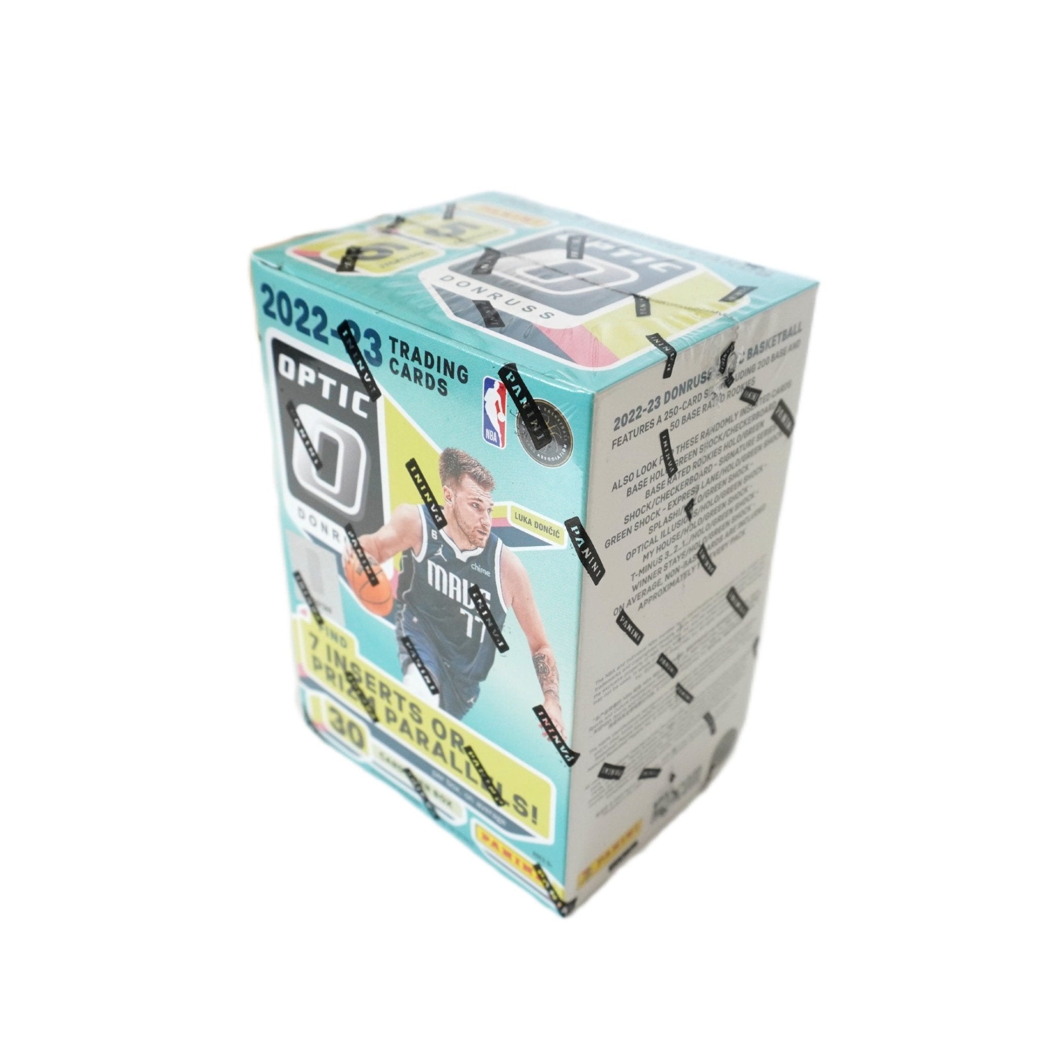 Panini Donruss Optic Basketball 6-Pack Hobby Blaster 2022/23 Seitenansicht – NBA Basketballkarten, Optic Trading Cards mit Rated Rookies, Inserts und Green Shock Parallels kaufen bei Habibicards