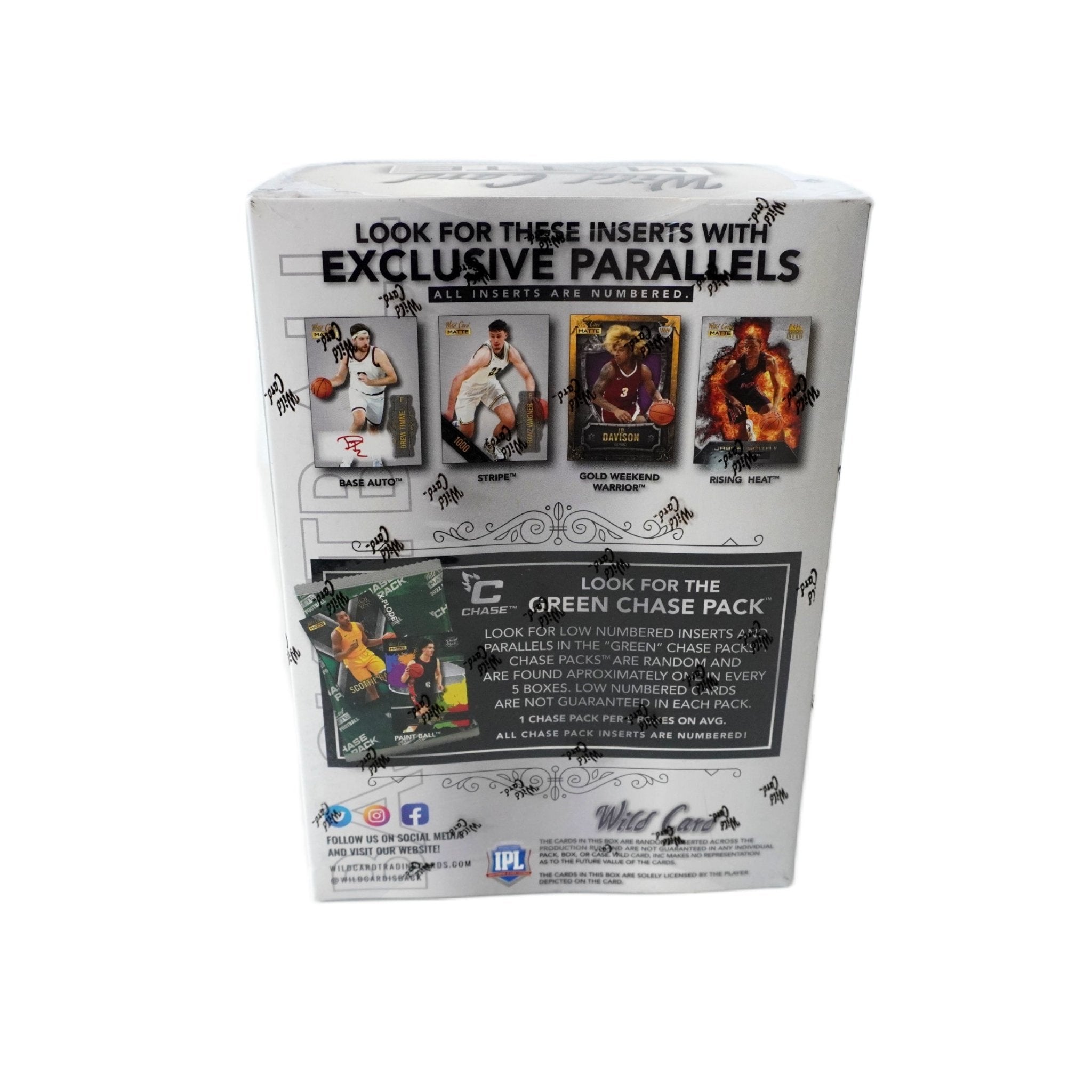 Wild Card Matte Gold & Silver Basketball 2er Mega Box 2022/23 Rückseite – Inhalt, Odds, Rookie Cards, Parallels, Basketball Trading Cards kaufen bei Habibicards
