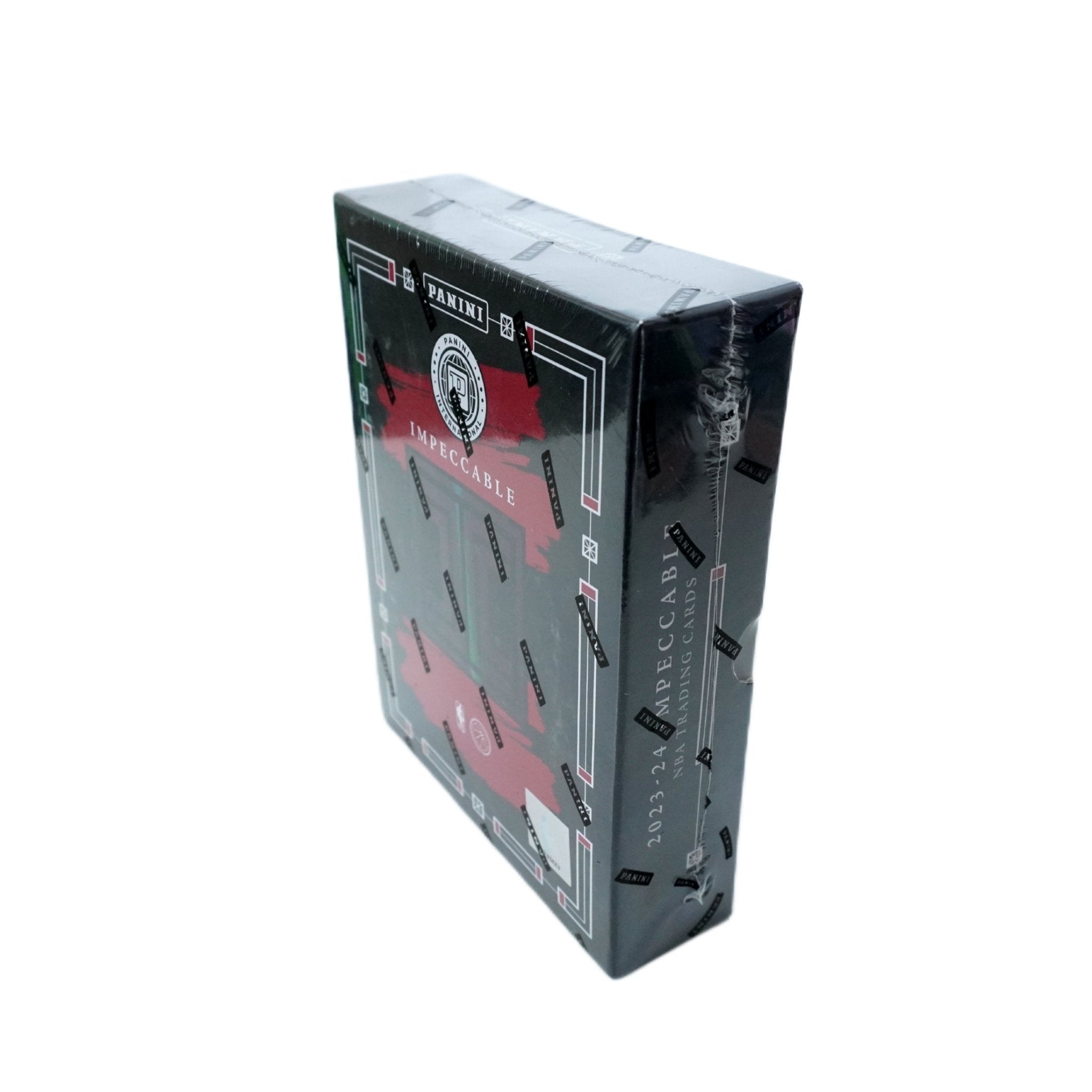 Panini Impeccable NBA Hobby Box 2023/24 Seitenansicht – High-End Basketballkarten, Panini Trading Cards, Memorabilia und Rookie-Jagd kaufen bei Habibicards