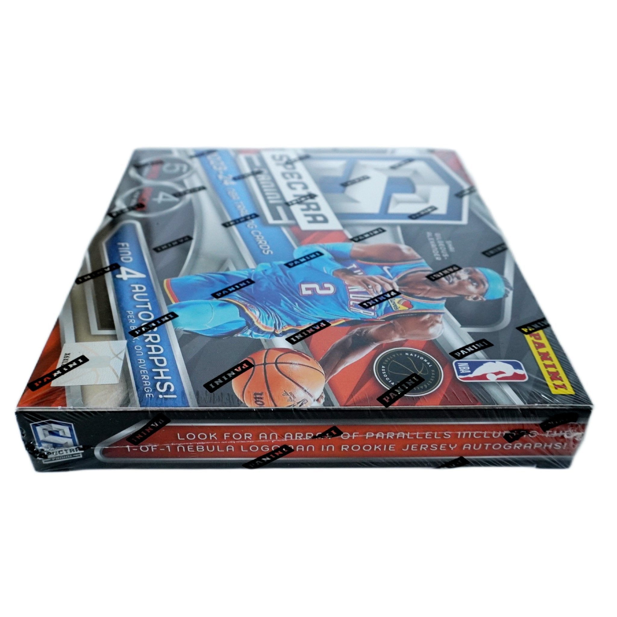 Panini Spectra Basketball Hobby Box 2023/24 linke Seite – Panini Trading Cards, NBA Basketballkarten, Spectra Hobby Box für Sammler kaufen