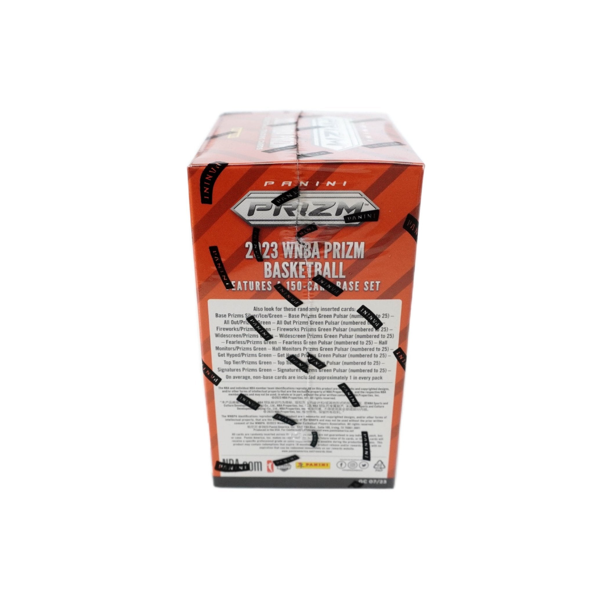 2023 Panini Prizm WNBA Basketball Blaster Box Rückseite – Inhalt, Odds, Inserts, WNBA Trading Cards Box kaufen bei Habibicards