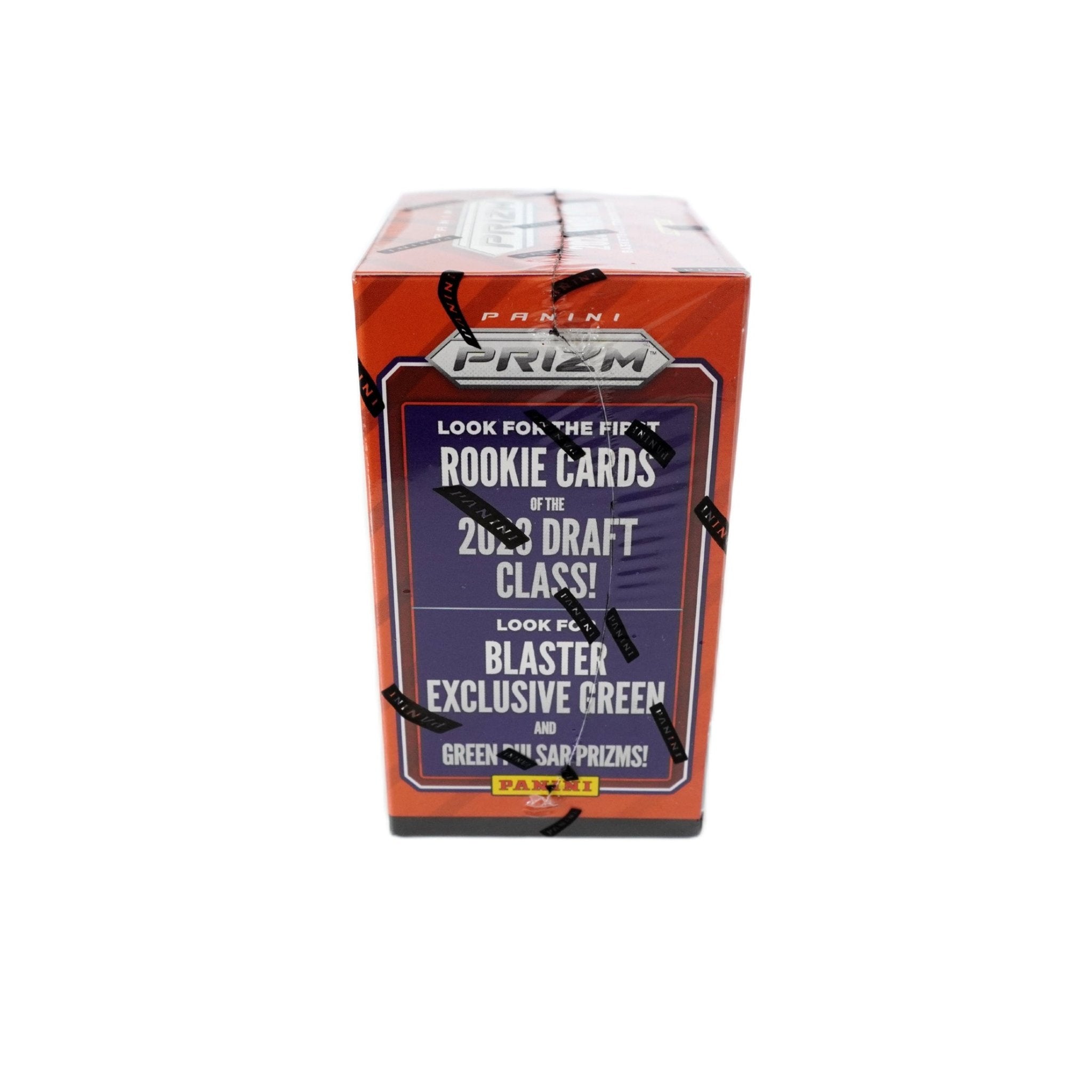 2023 Panini Prizm WNBA Basketball 5-Pack Blaster Box linke Seite – Panini Basketballkarten, Prizm Trading Cards für WNBA Sammler kaufen