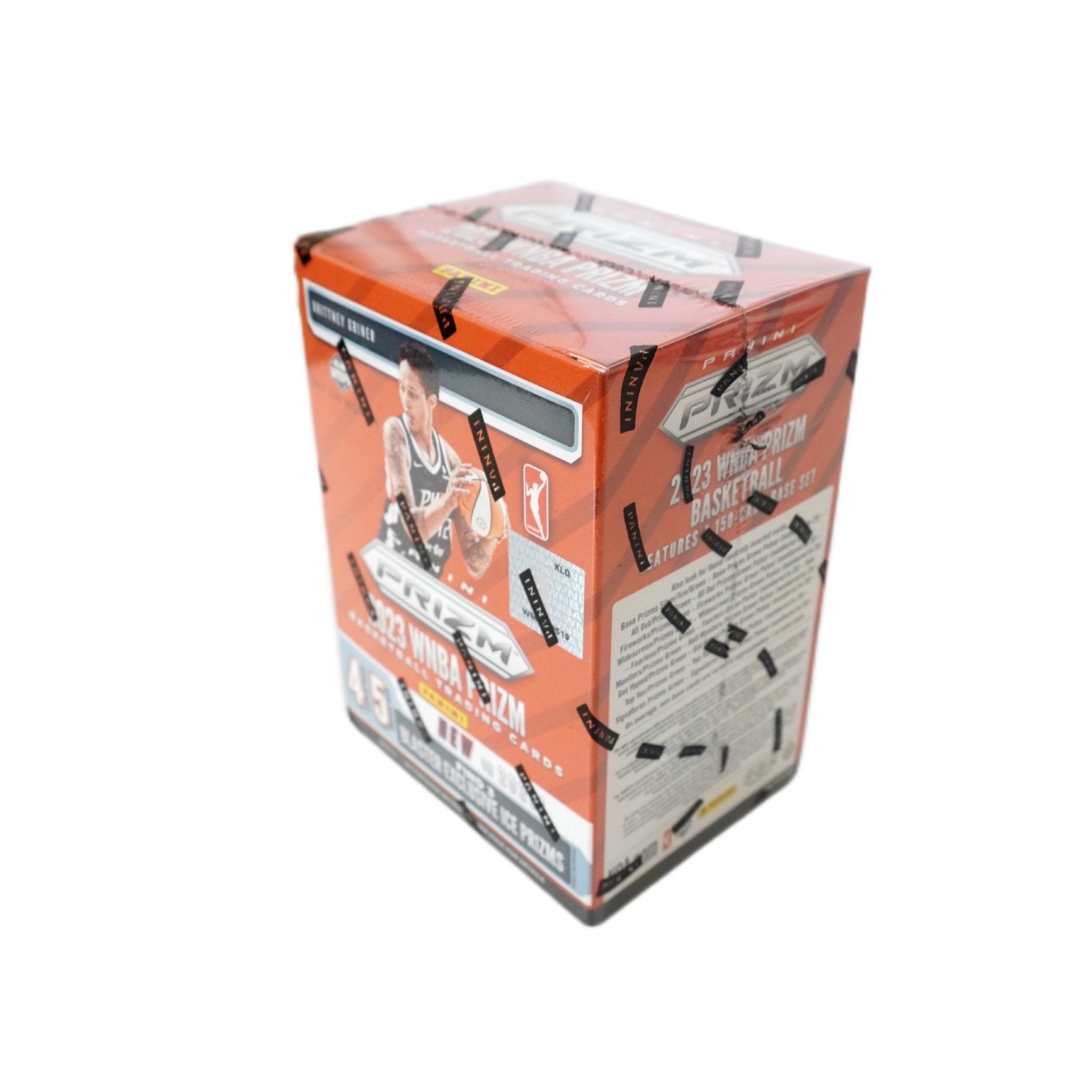 2023 Panini Prizm WNBA Basketball 5-Pack Blaster Box rechte Seite – Panini Trading Cards, WNBA Basketballkarten Blaster kaufen bei Habibicards