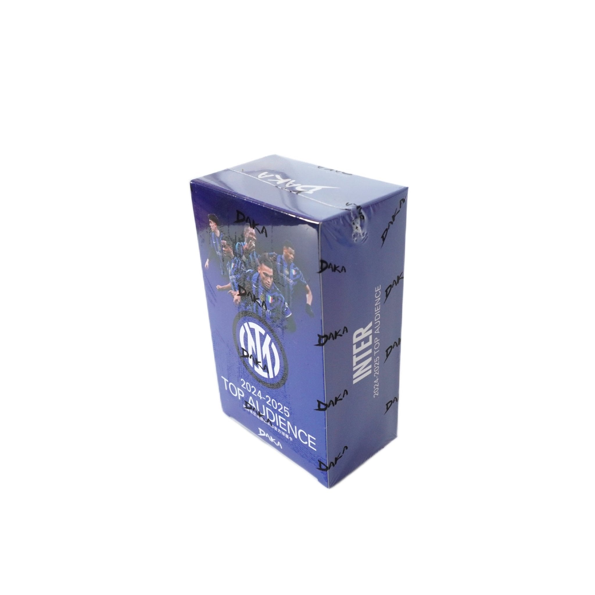 Seitenansicht 2024-25 Daka Inter Milan Top Audience Box – offizielles Daka Trading Cards Produkt bei Habibicards