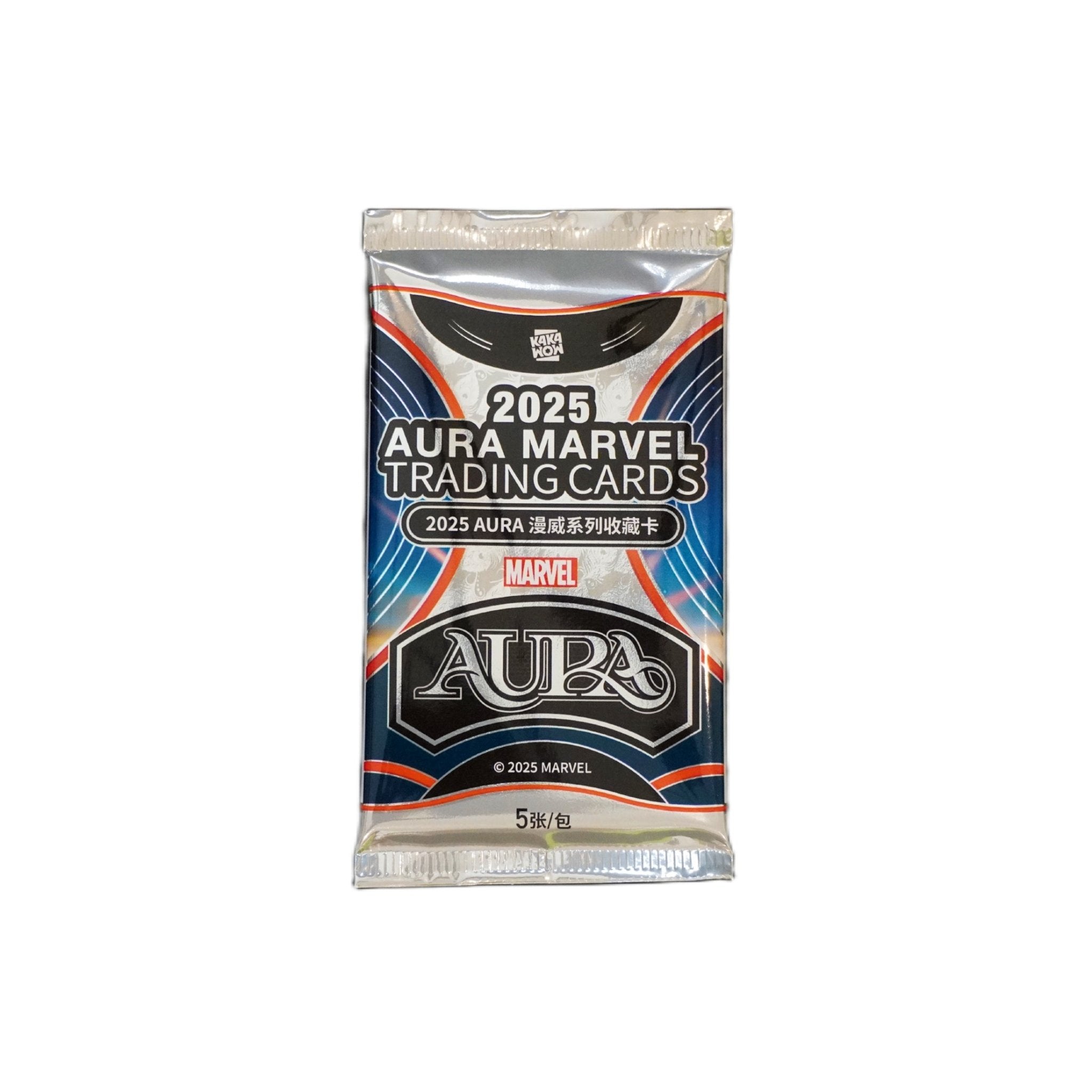 2025 Kakawow Aura Marvel Hobby Box Rückseite – offizielles Marvel TCG in der Aura Serie mit exklusiven Sammelkarten kaufen bei Habibicards
