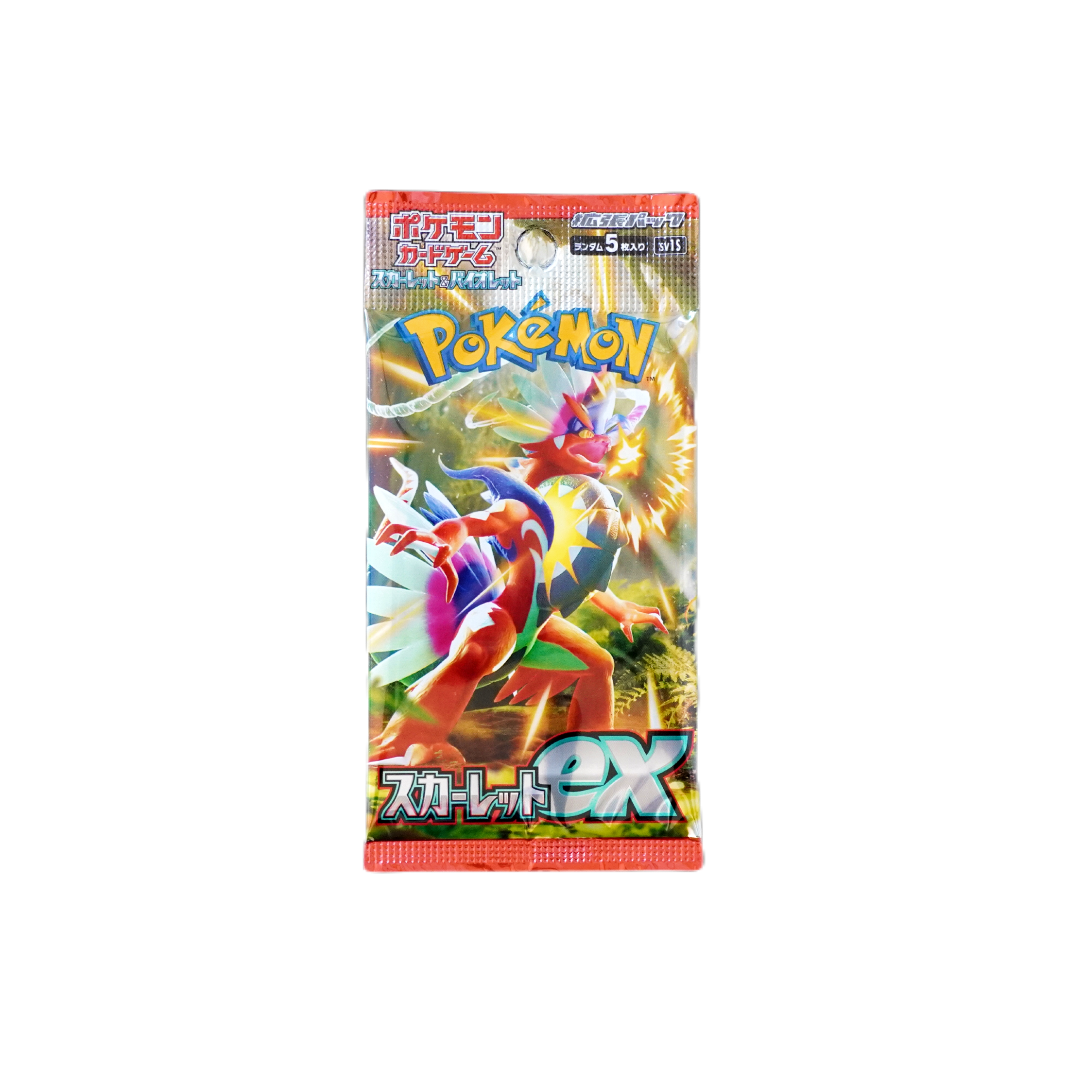 Pokemon Scarlet ex JP Einzelbooster