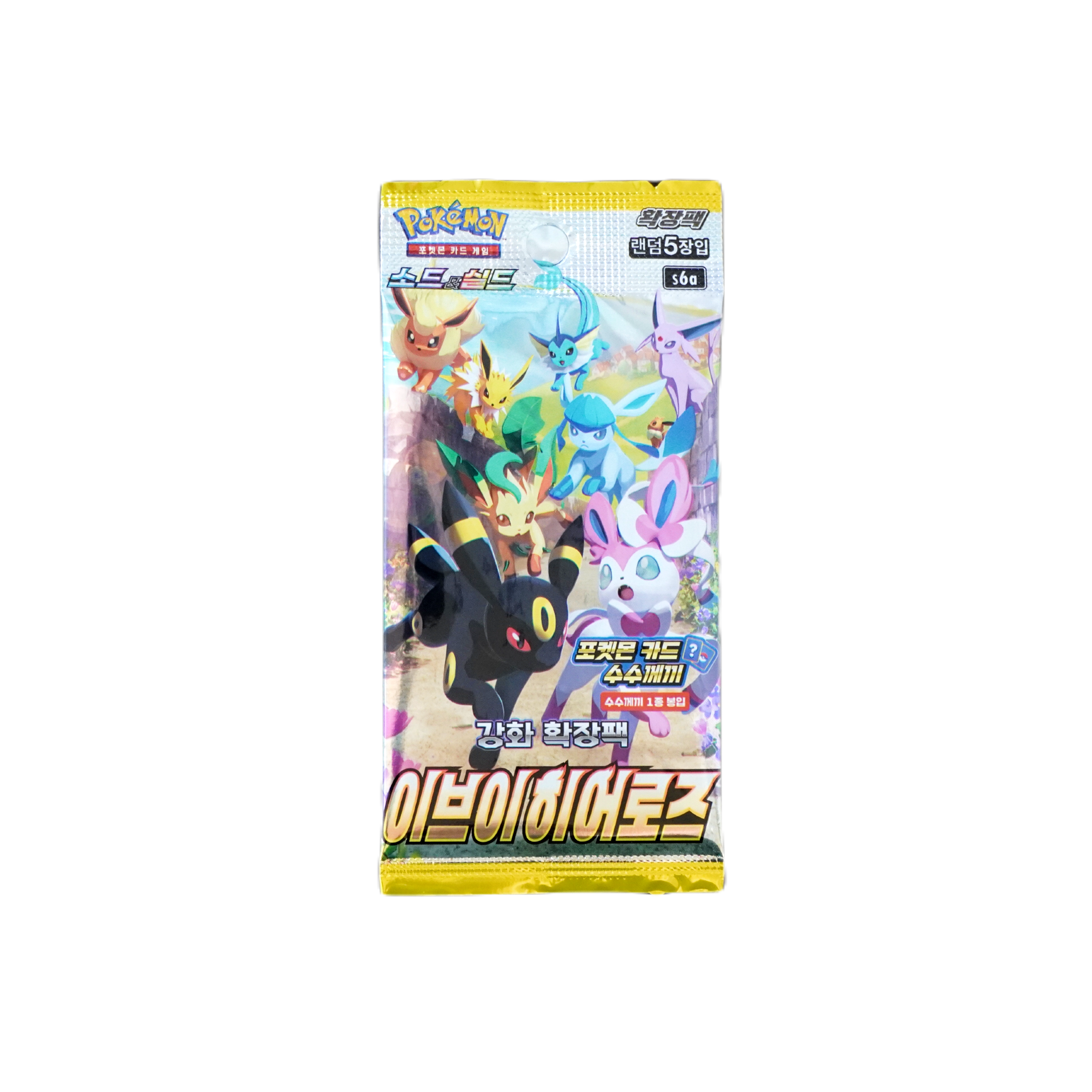 Pokemon Eevee Heroes KOREA Einzelbooster