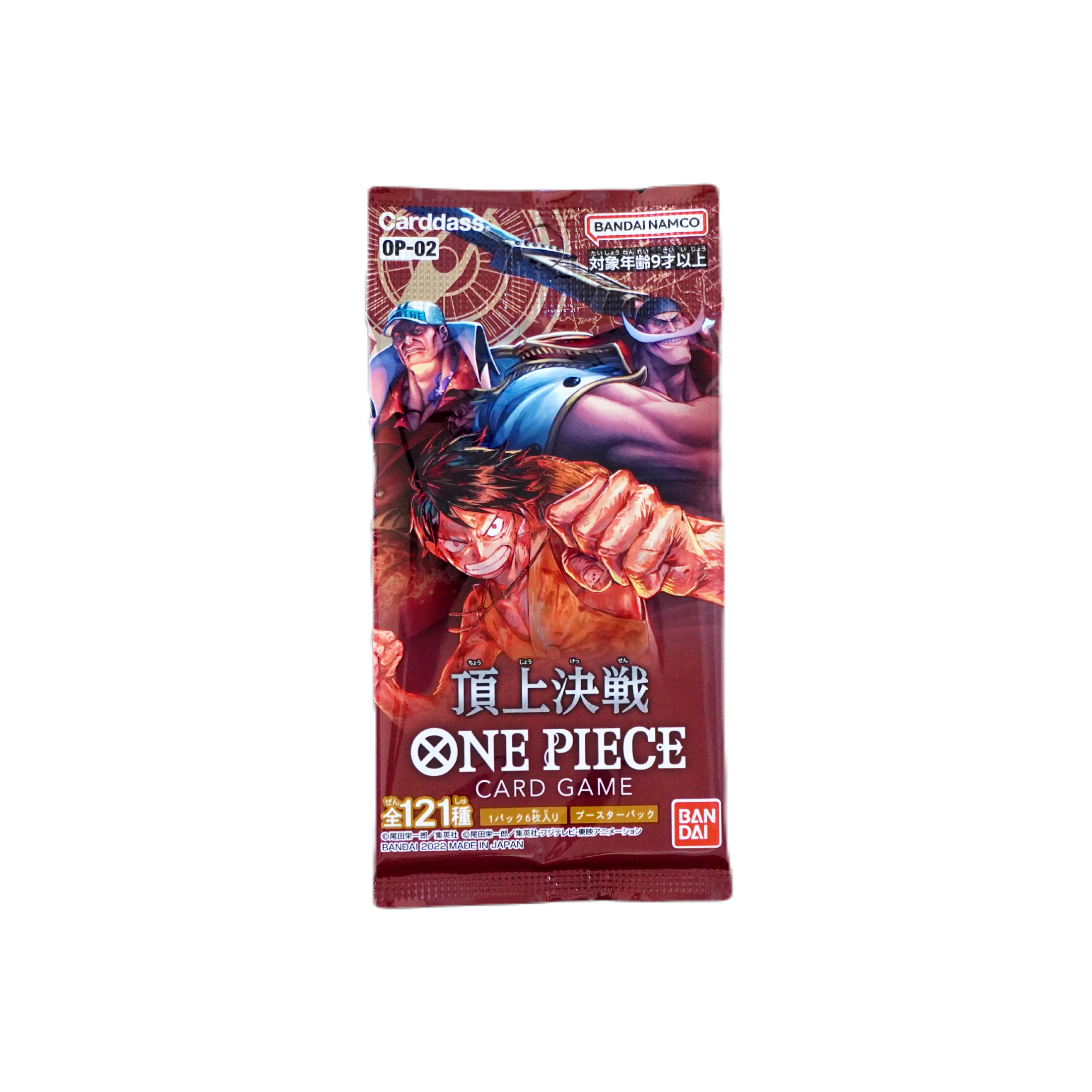 One Piece OP02 JP Einzelbooster