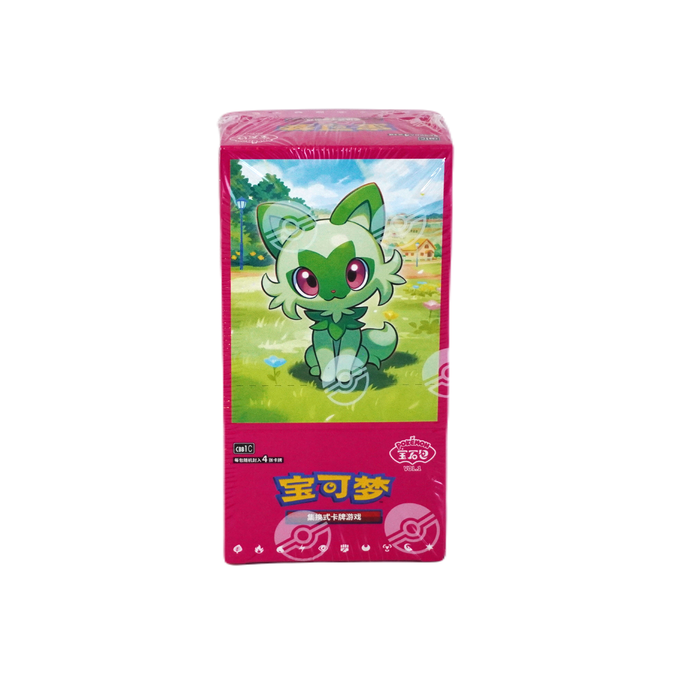Pokemon Gem Pack Display