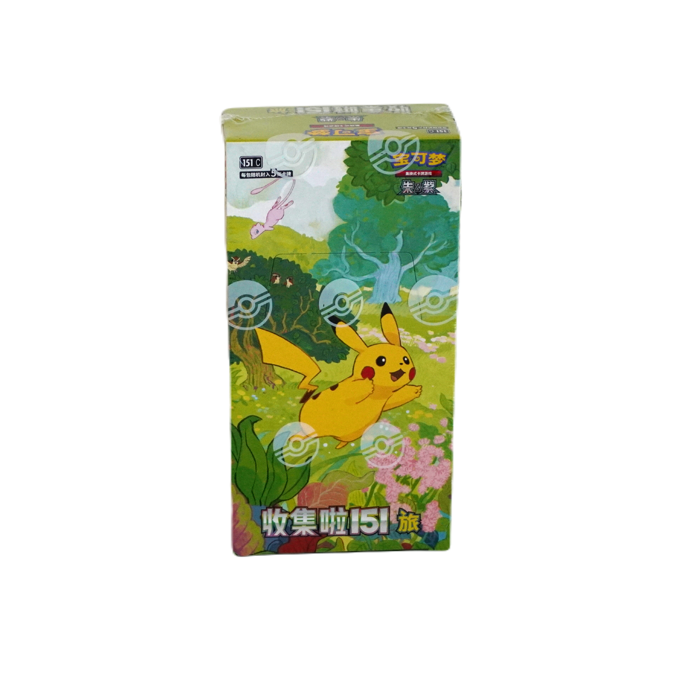 Pokemon Collect 151 Journey Skinny display