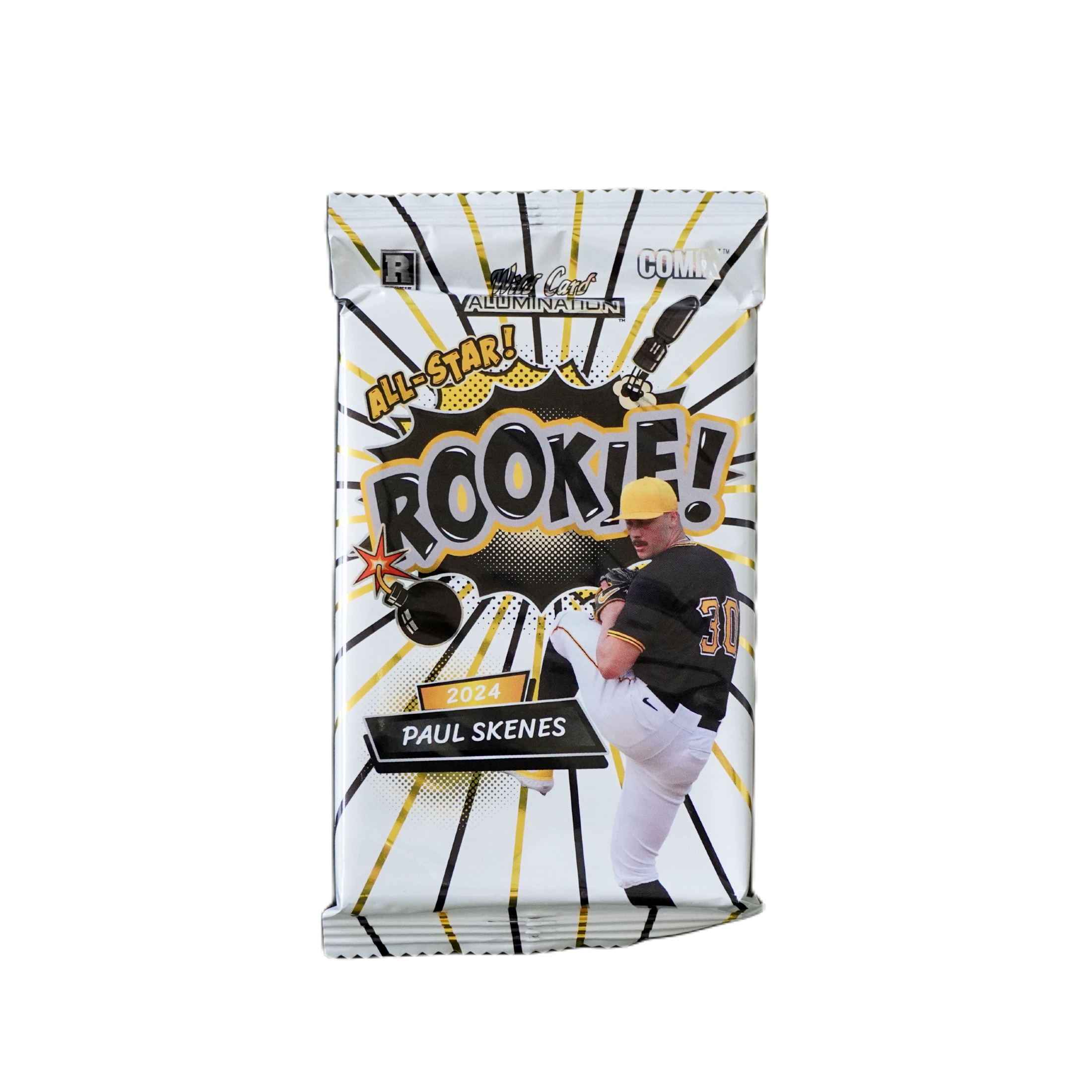 Wild Card 2024 Alumination Paul Skenes Rookie Comix Hobby Einzelpack