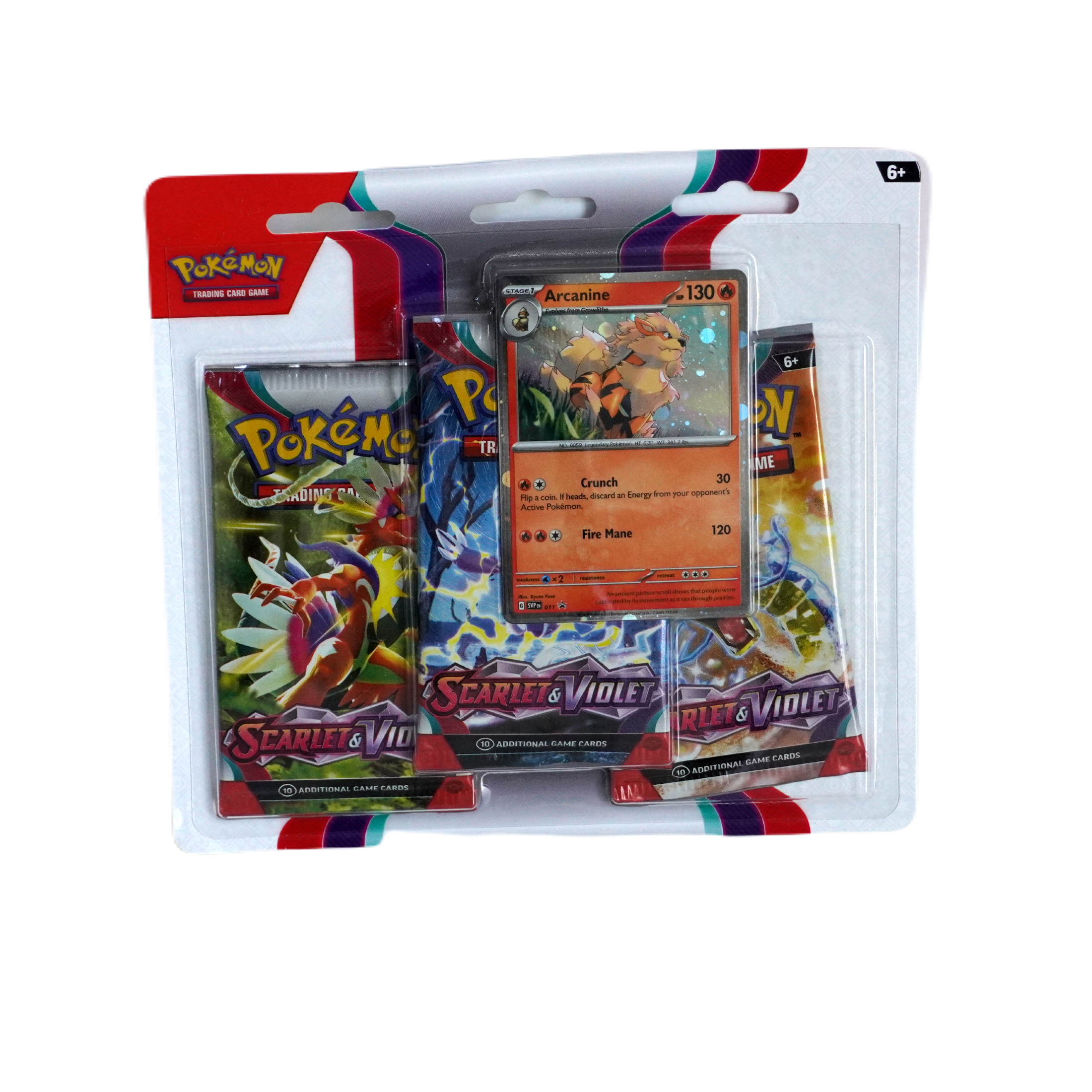 Pokemon Scarlet & Violet 3 Pack Blister ENG