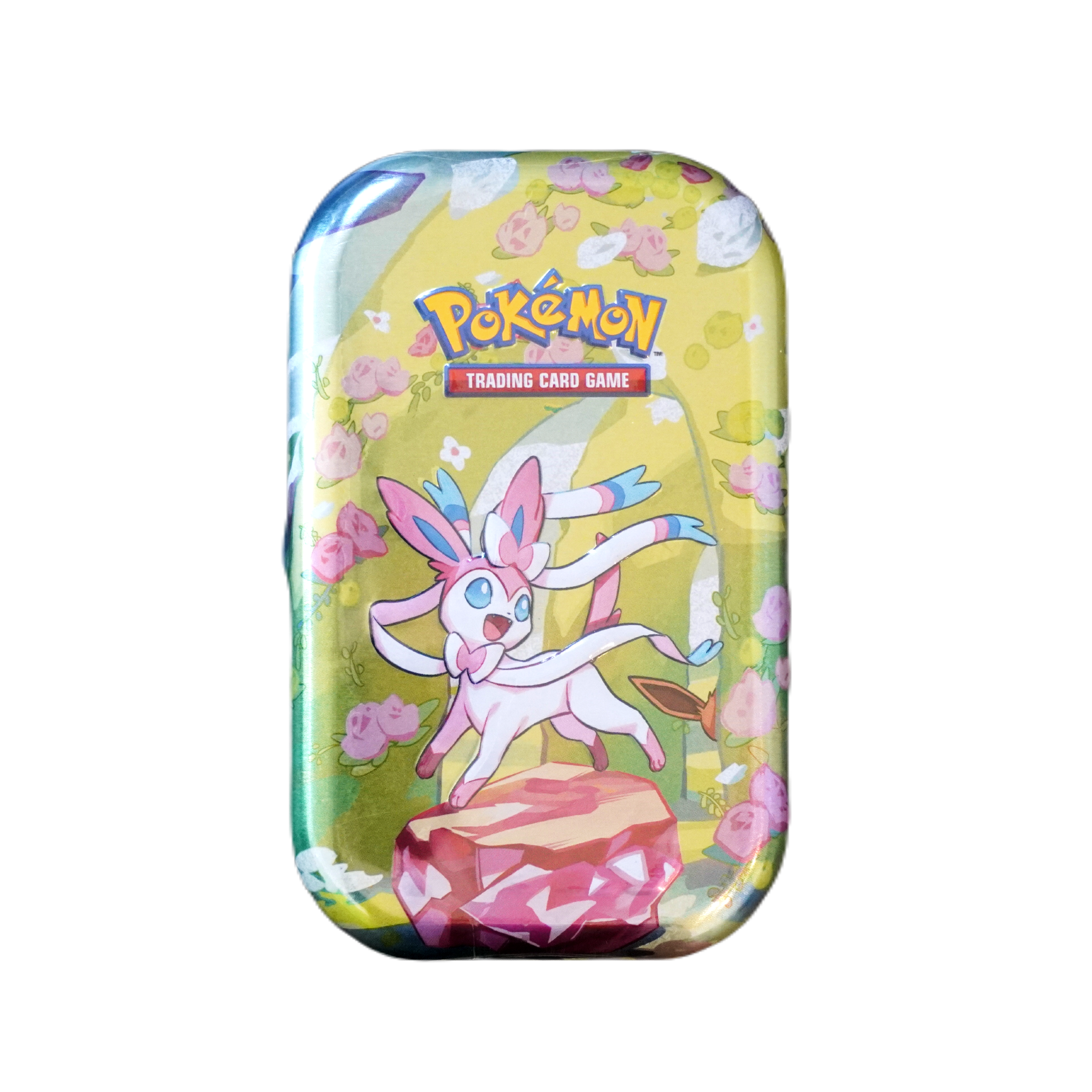 Pokemon Prismatic Evolution Einzelne Mini Tin ENG