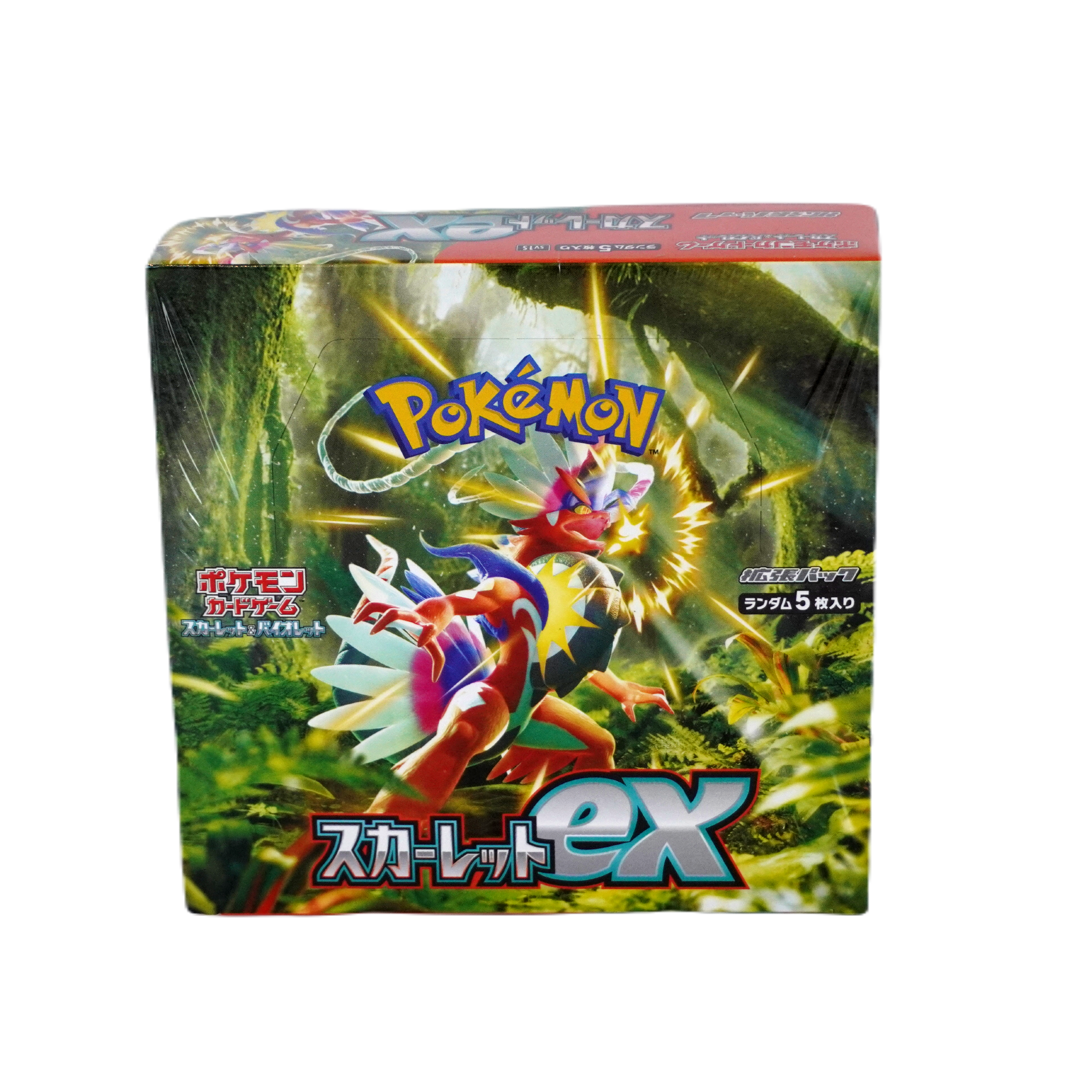 Pokemon Scarlet ex Display JP