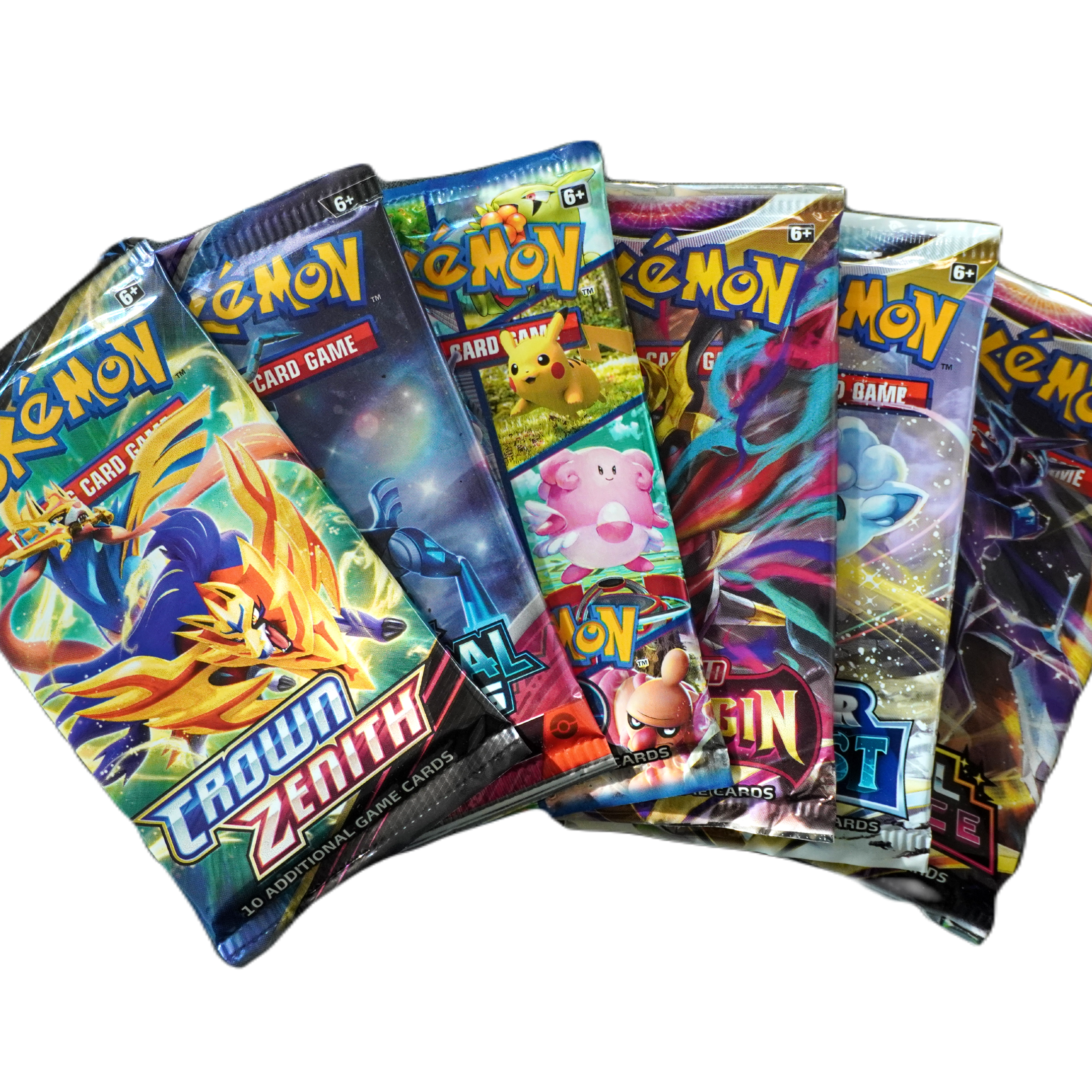 6er Pokemon Englisch Bundle