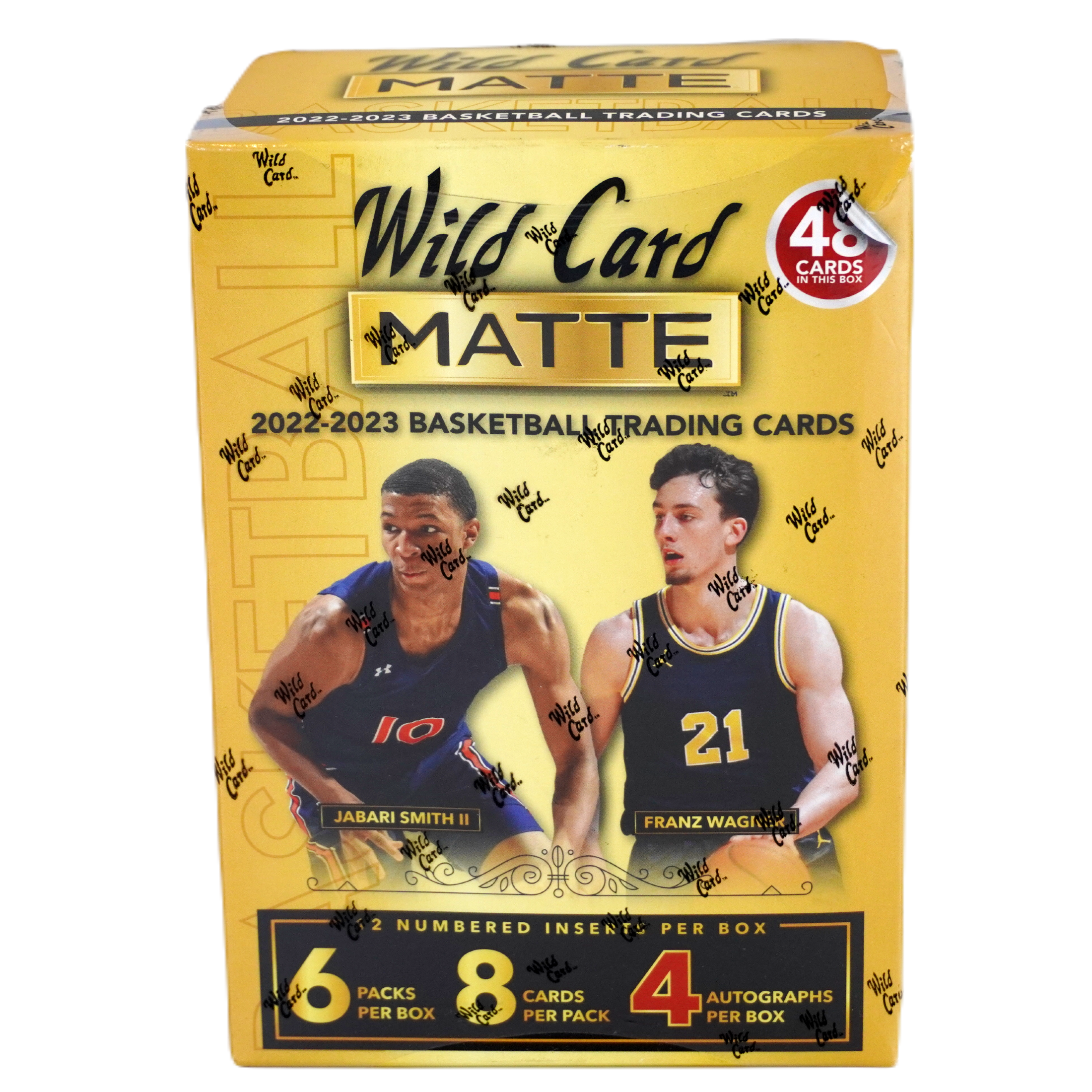Wild Card 22 23 Matte Gold Silver Basketball 2er Mega Box