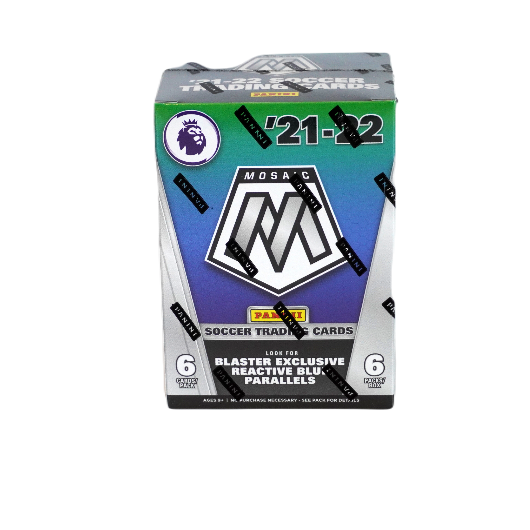 2021 22 Panini Mosaic Premier League Soccer Fanatics Blaster Box