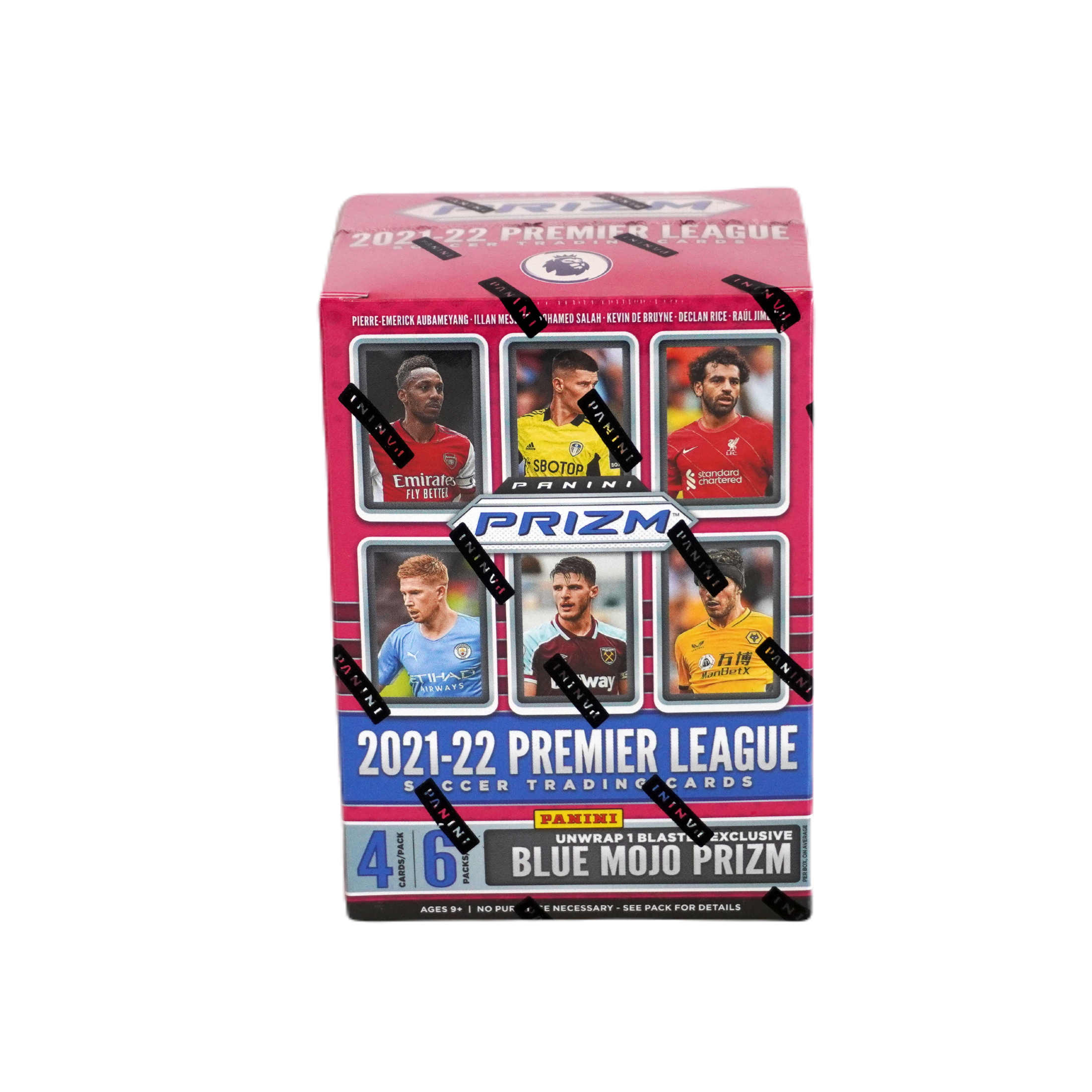 2021 22 Panini Prizm Premier League EPL Soccer 6-Pack Blaster