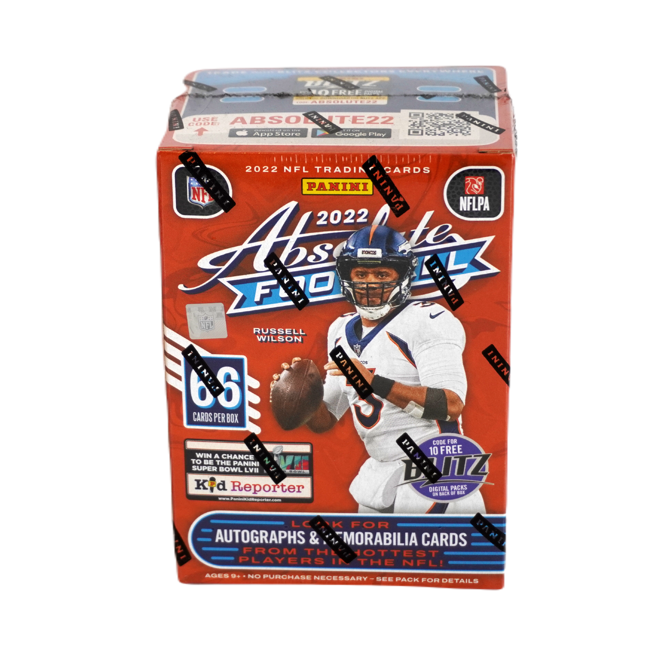 2022 Panini Absolute Football Blaster Box