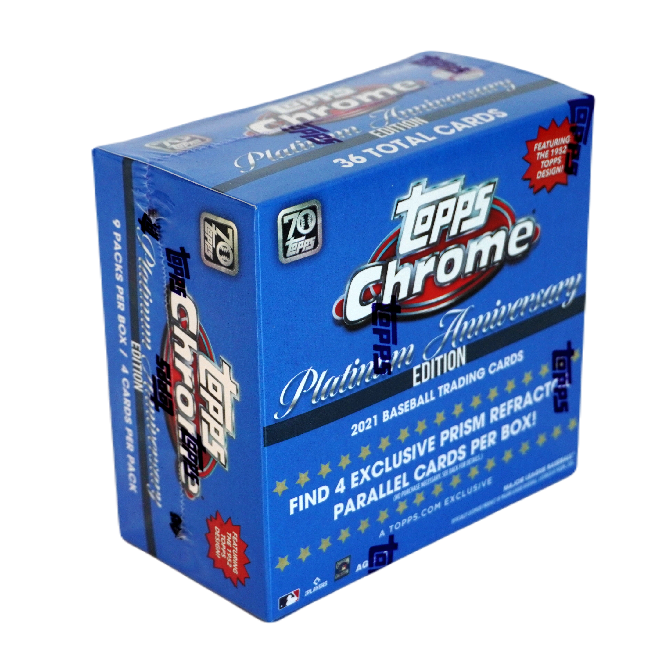 2021 Topps Chrome Platinum Anniversary Baseball Mega Box