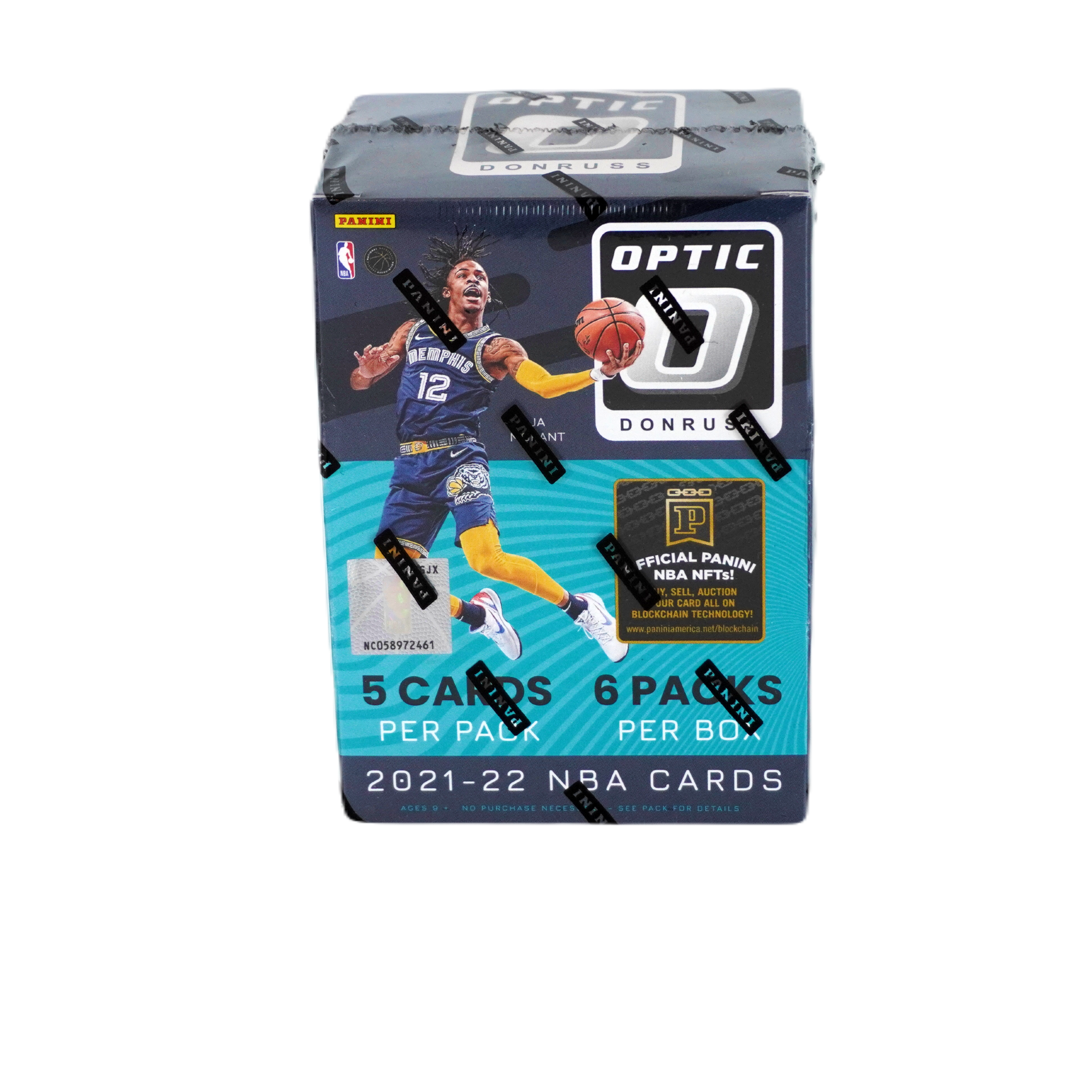 2021-22 Panini Donruss Optic Basketball NBA Blaster Box