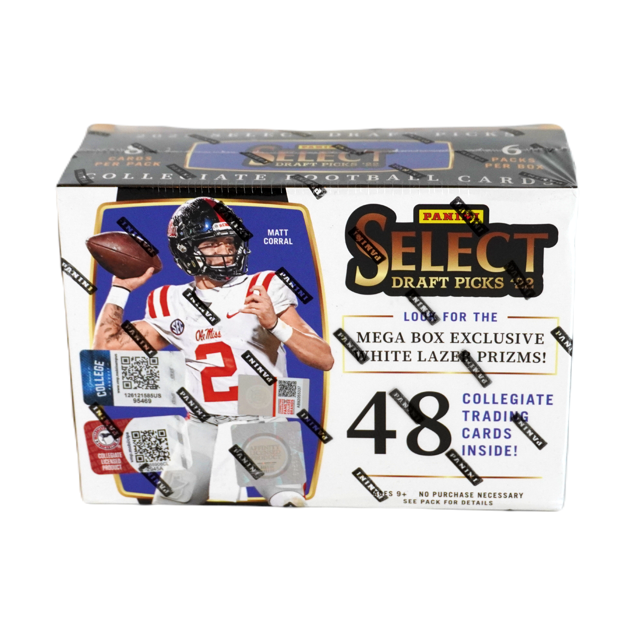 2022 Panini Select Draft Picks Football Mega (White Lazer Prizms!)