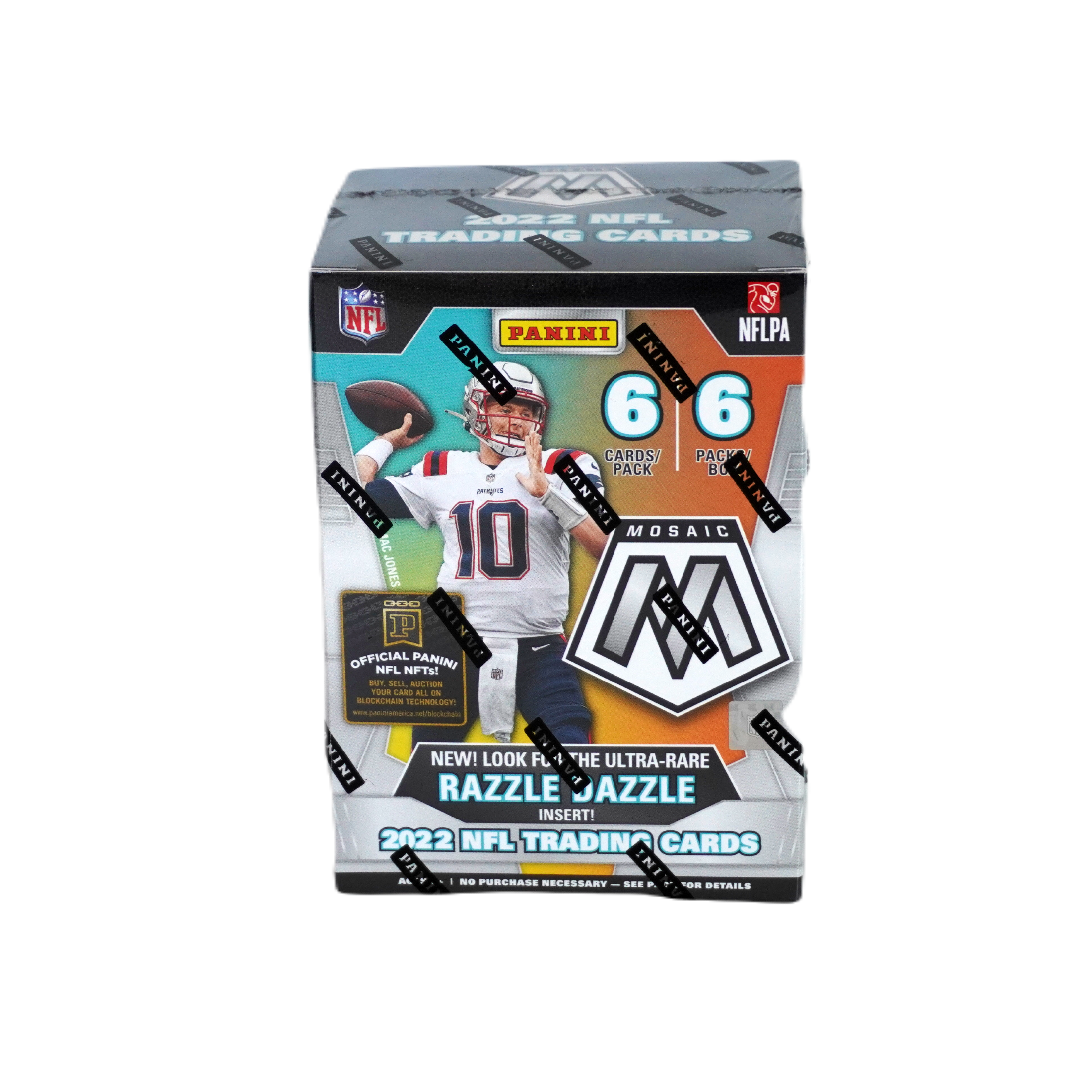 2022 Panini Mosaic Football 6-Pack Hobby Blaster (Red Inserts!) (Fanatics)