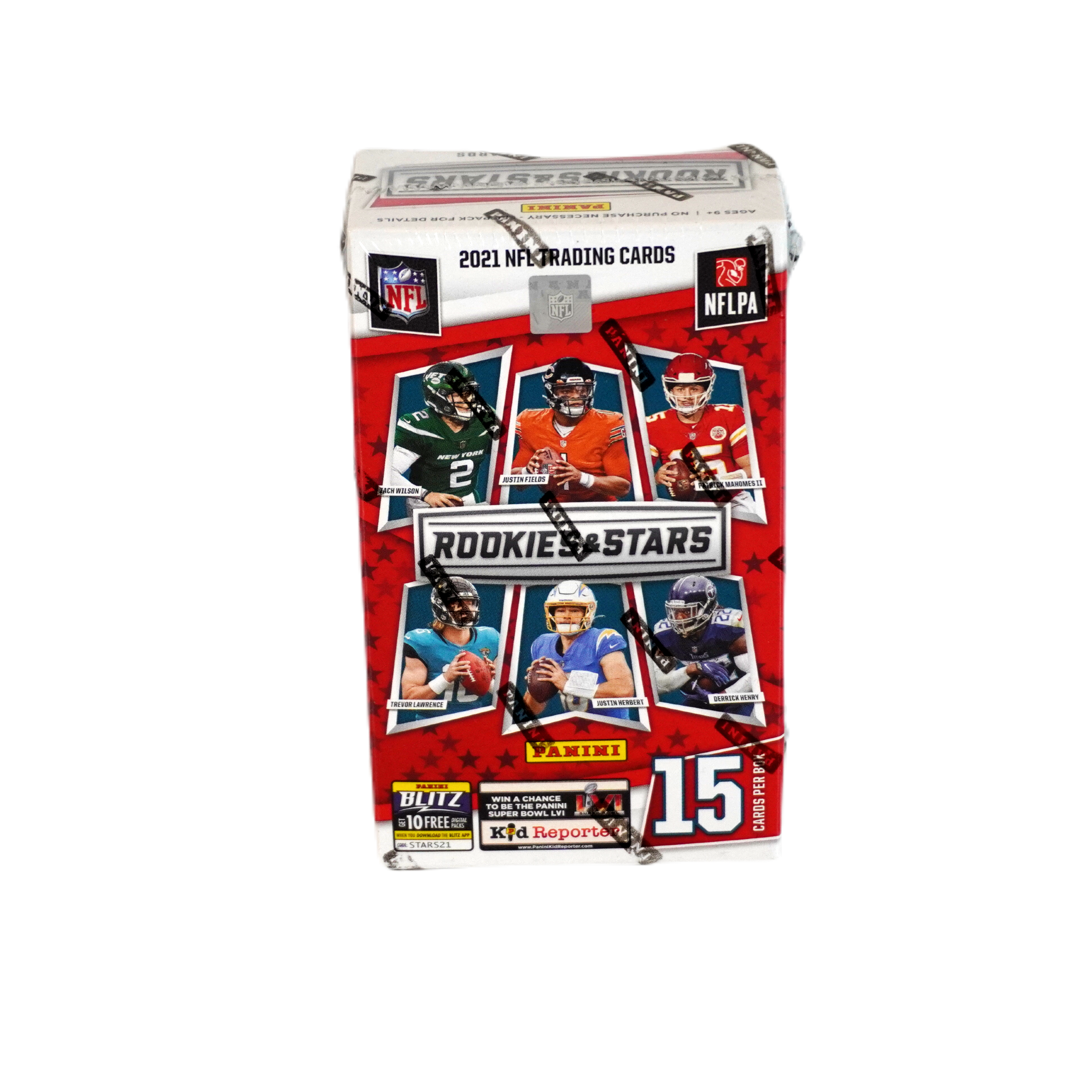 2021 Panini Rookies &amp; Stars Football Cereal Box