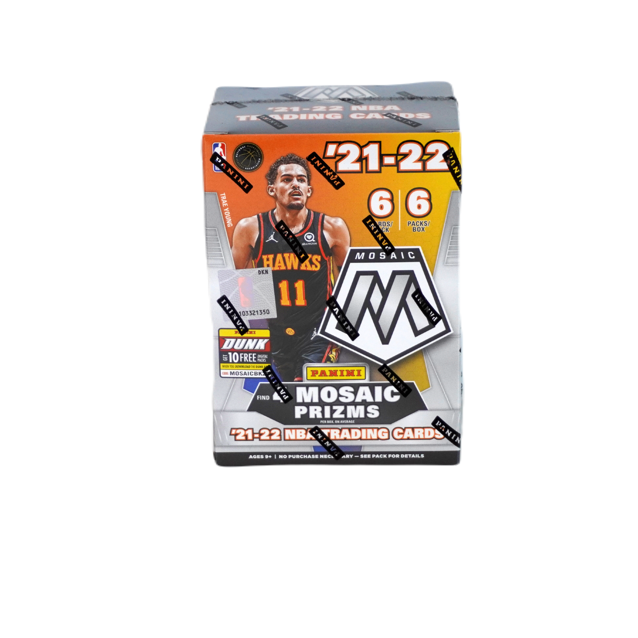 2021 22 Panini Mosaic Basketball 6-Pack Blaster