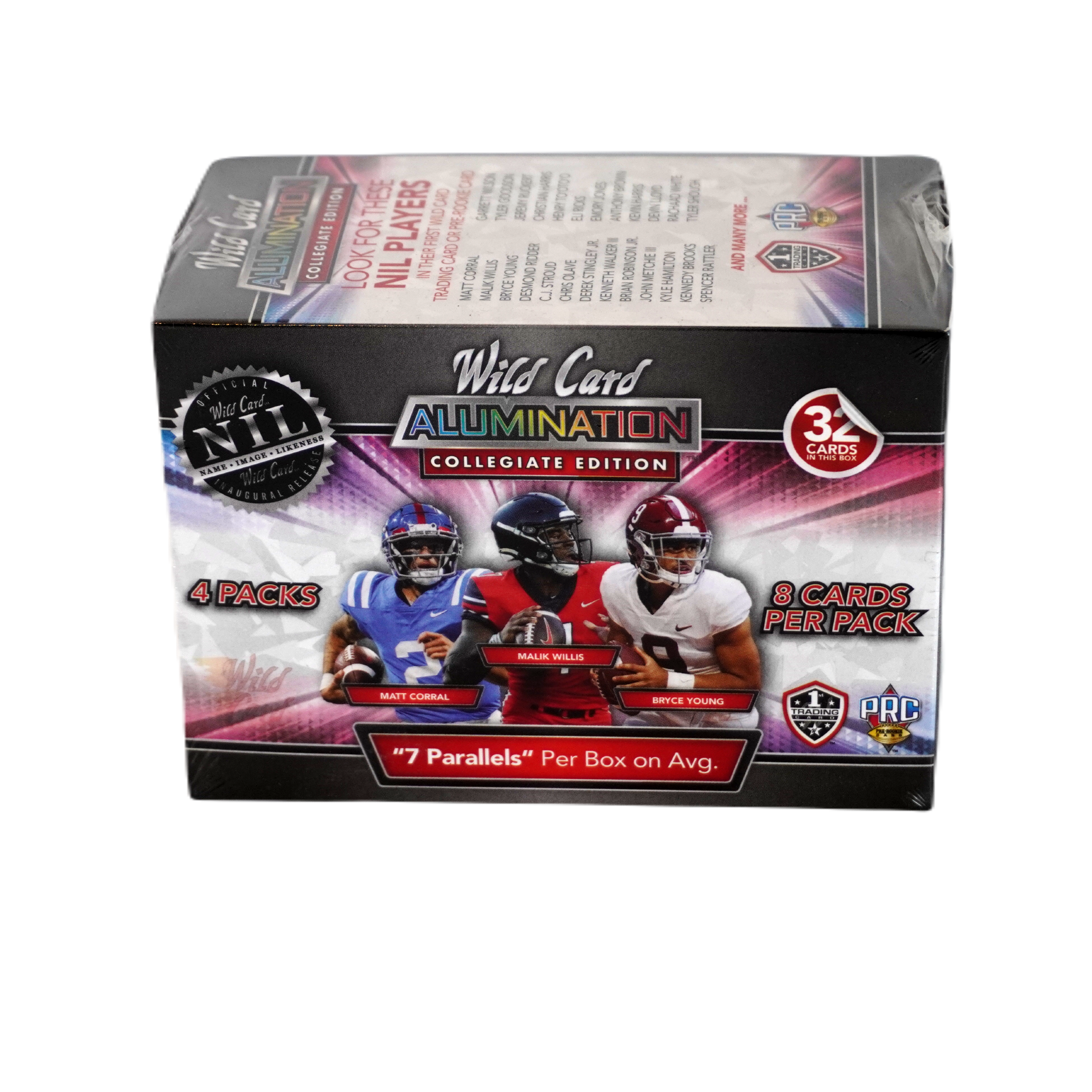 Wild Card Alumination NIL Football Blaster Box 2021