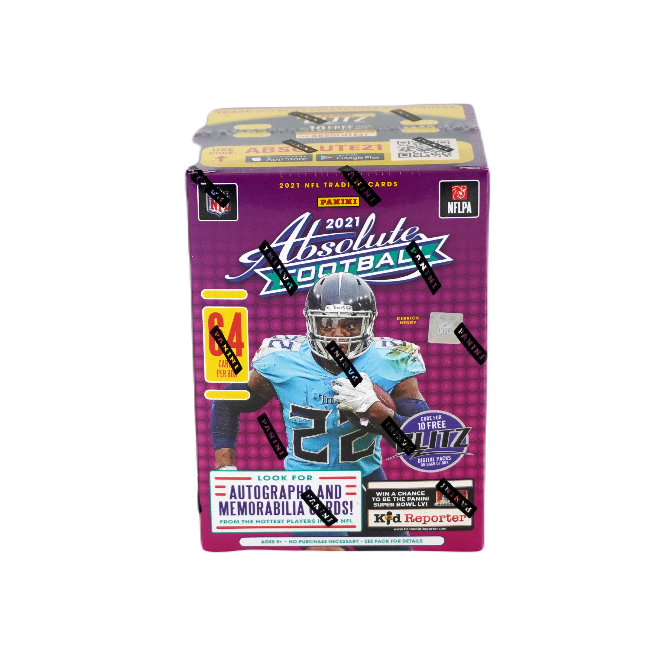 2021 Panini Absolute Football Blaster Box