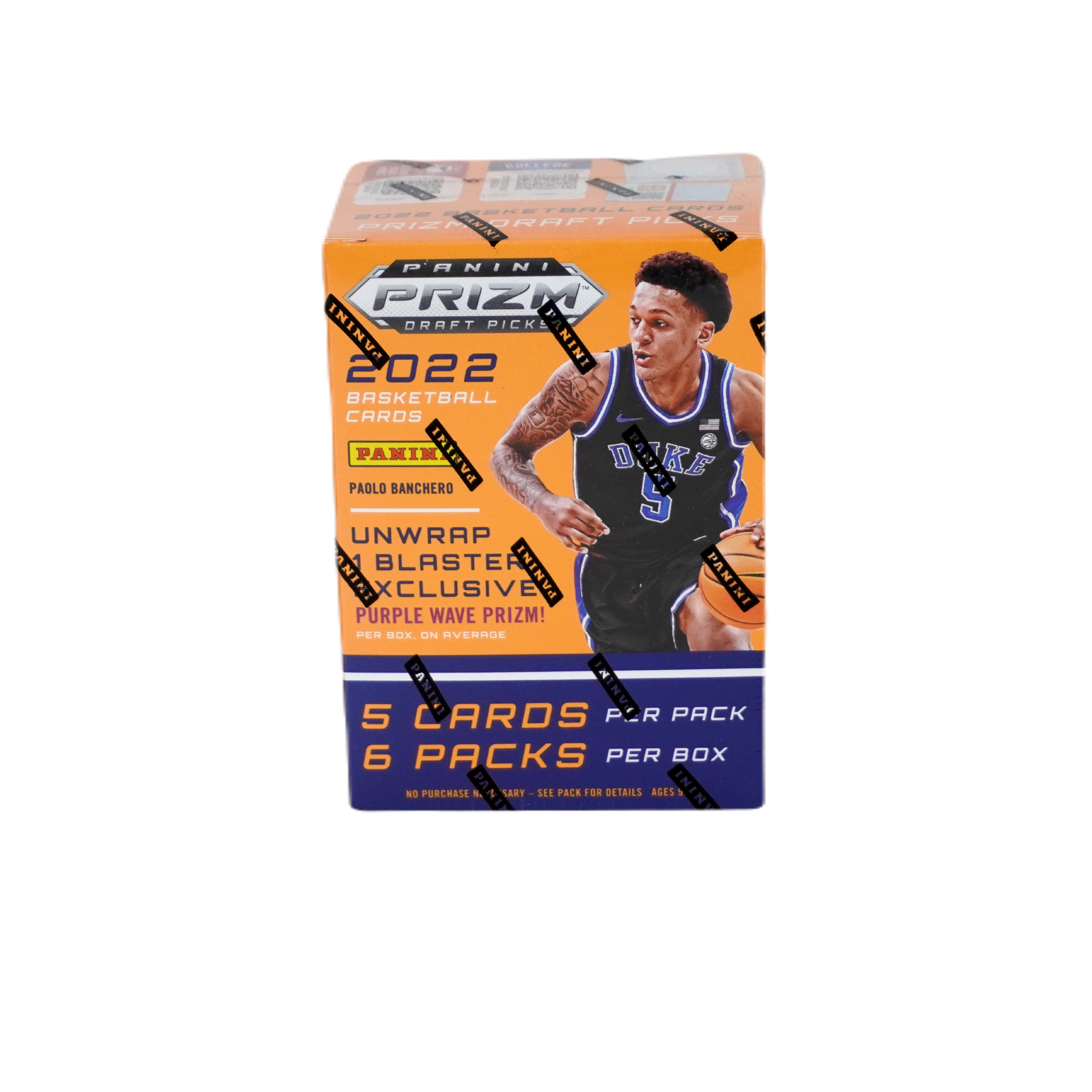 2022-23 Panini Prizm Draft Picks Basketball Blaster Box (Purple Wave!)