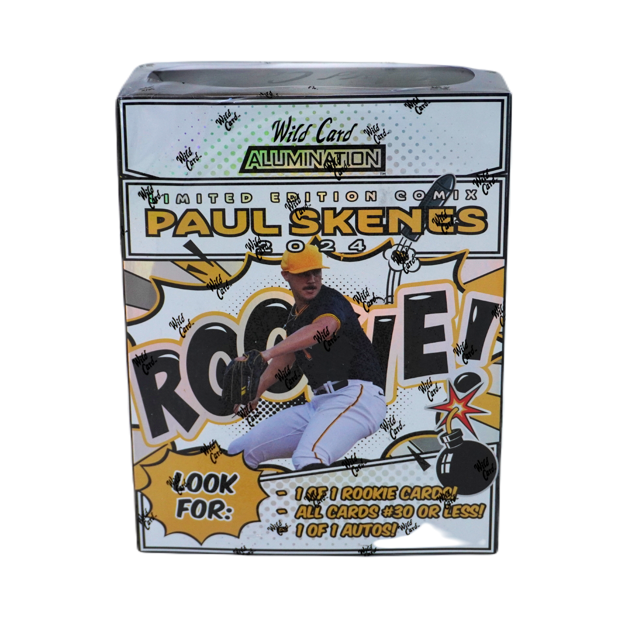 Wild Card 2024 Alumination Paul Skenes Rookie Comix Hobby Einzelpack