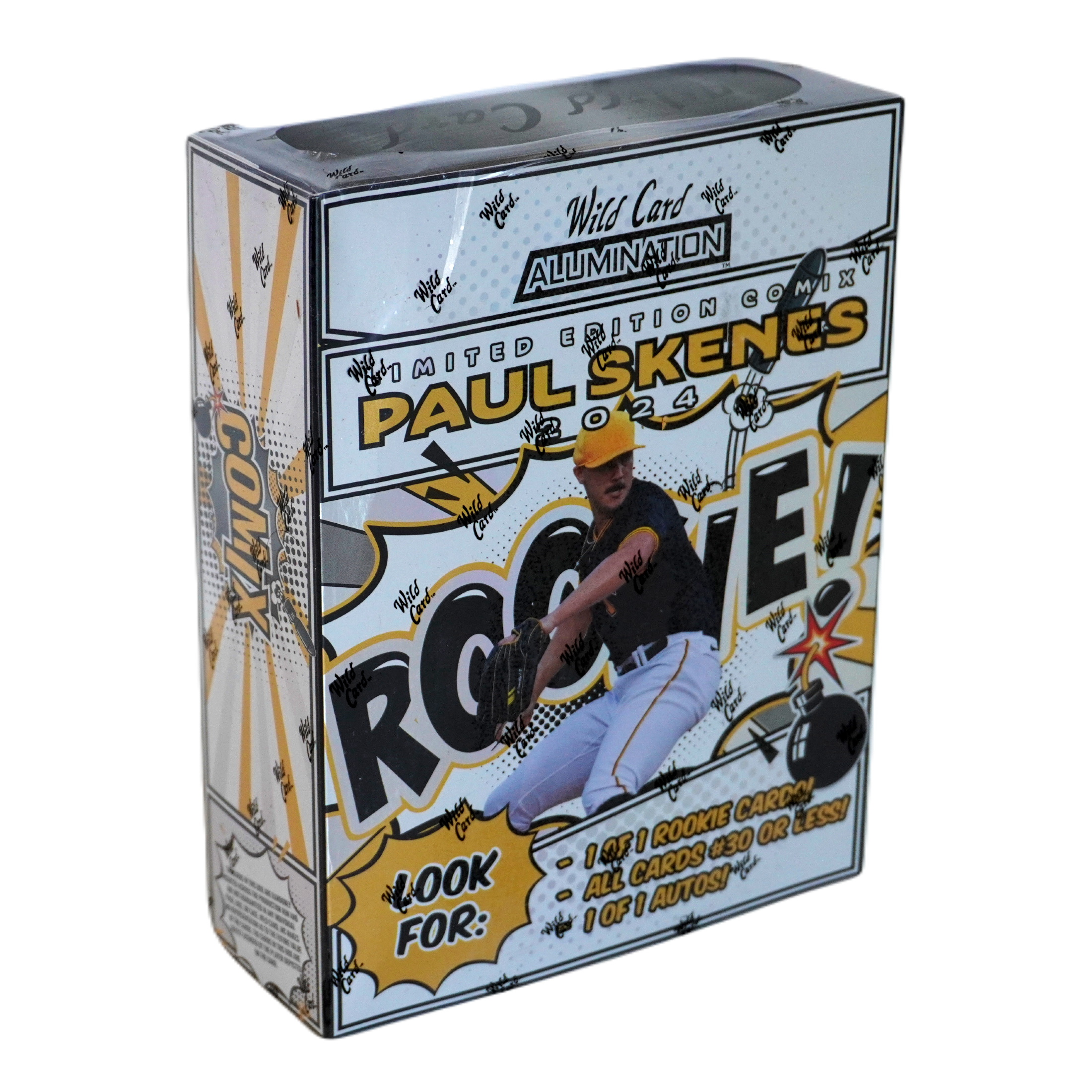 Wild Card 2024 Alumination Paul Skenes Rookie Comix Hobby
