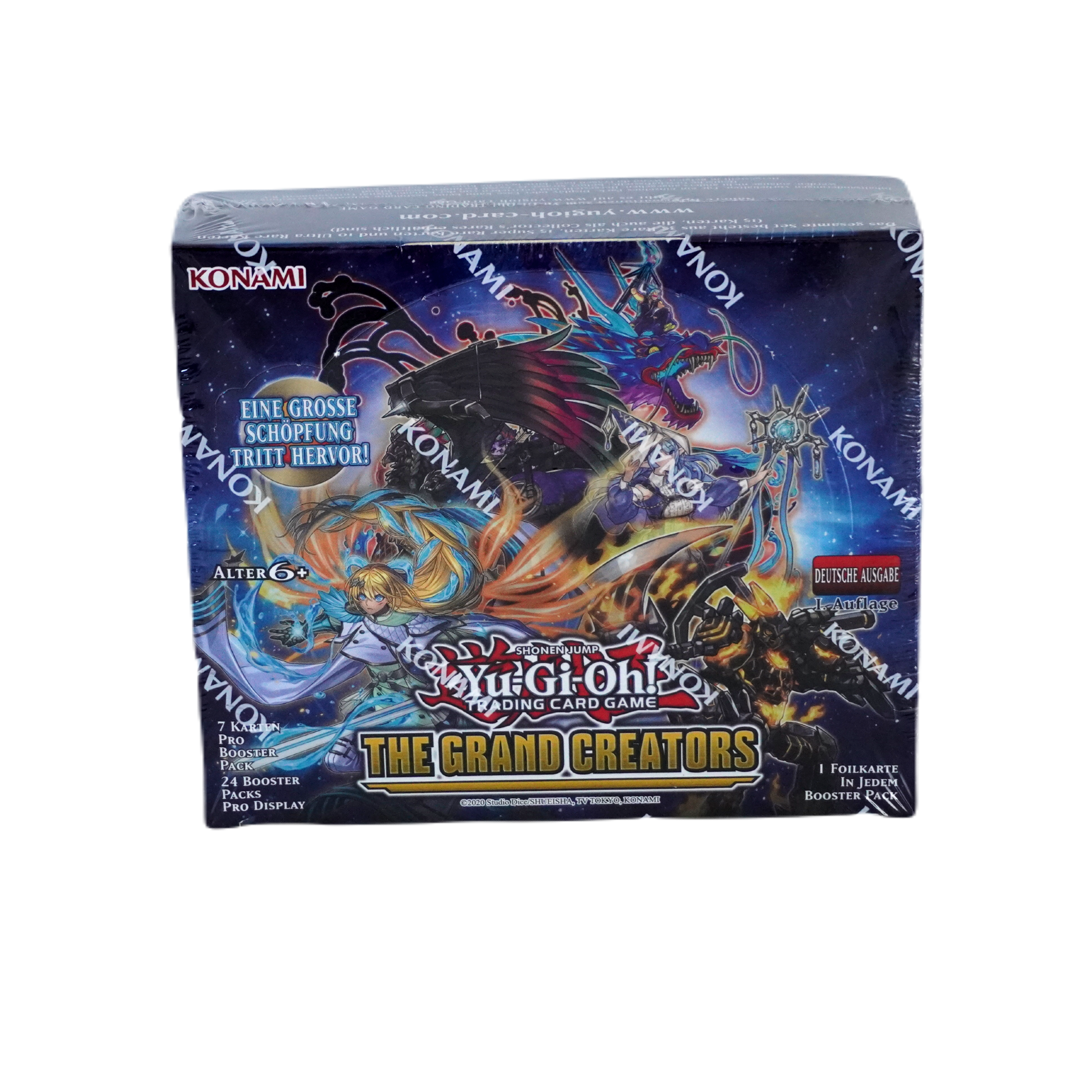 Yu-Gi-Oh! The Grand Creators Display Box (Deutsch) – 1st Edition